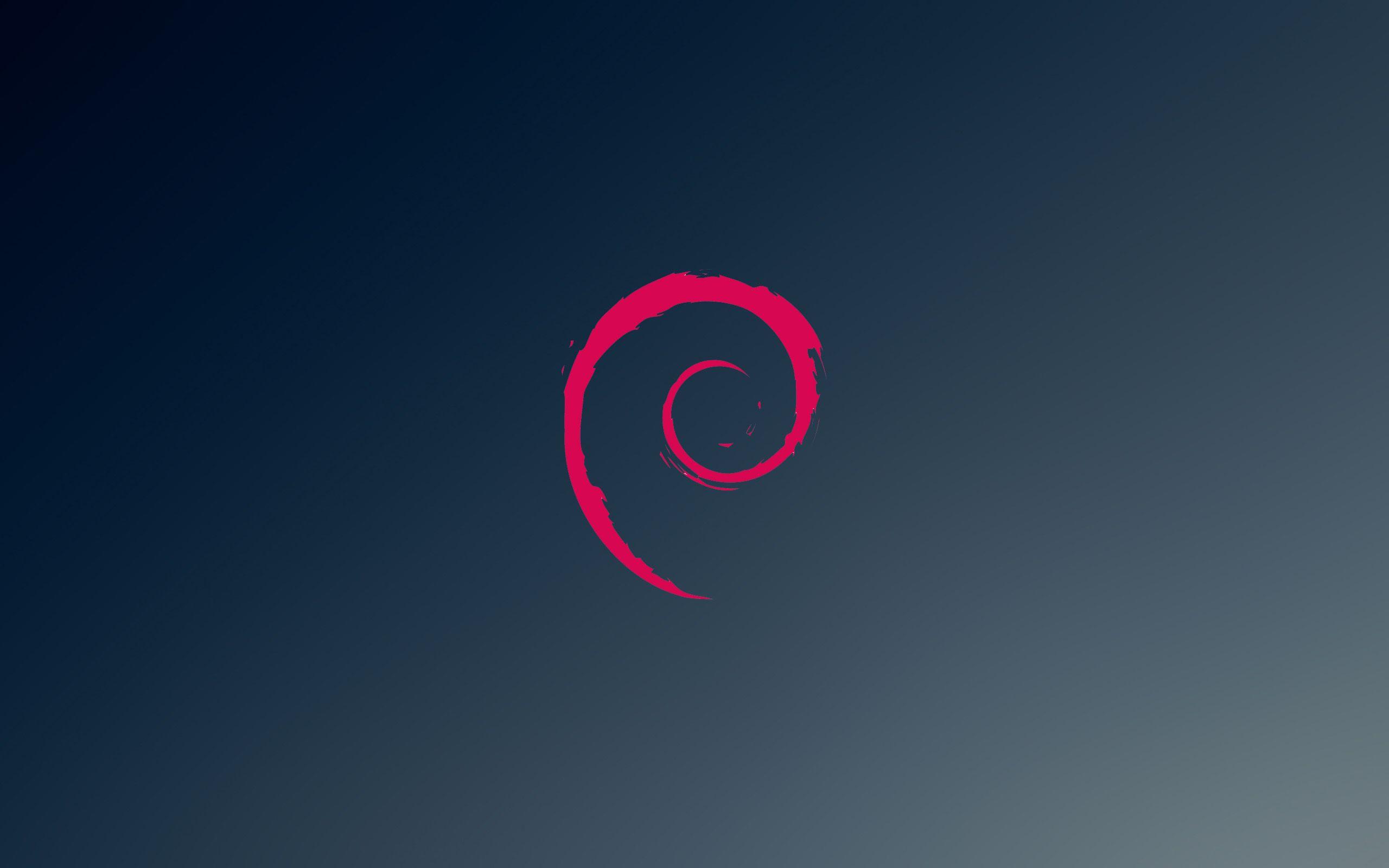 2560x1600 Dark Debian desktop PC and Mac wallpaper