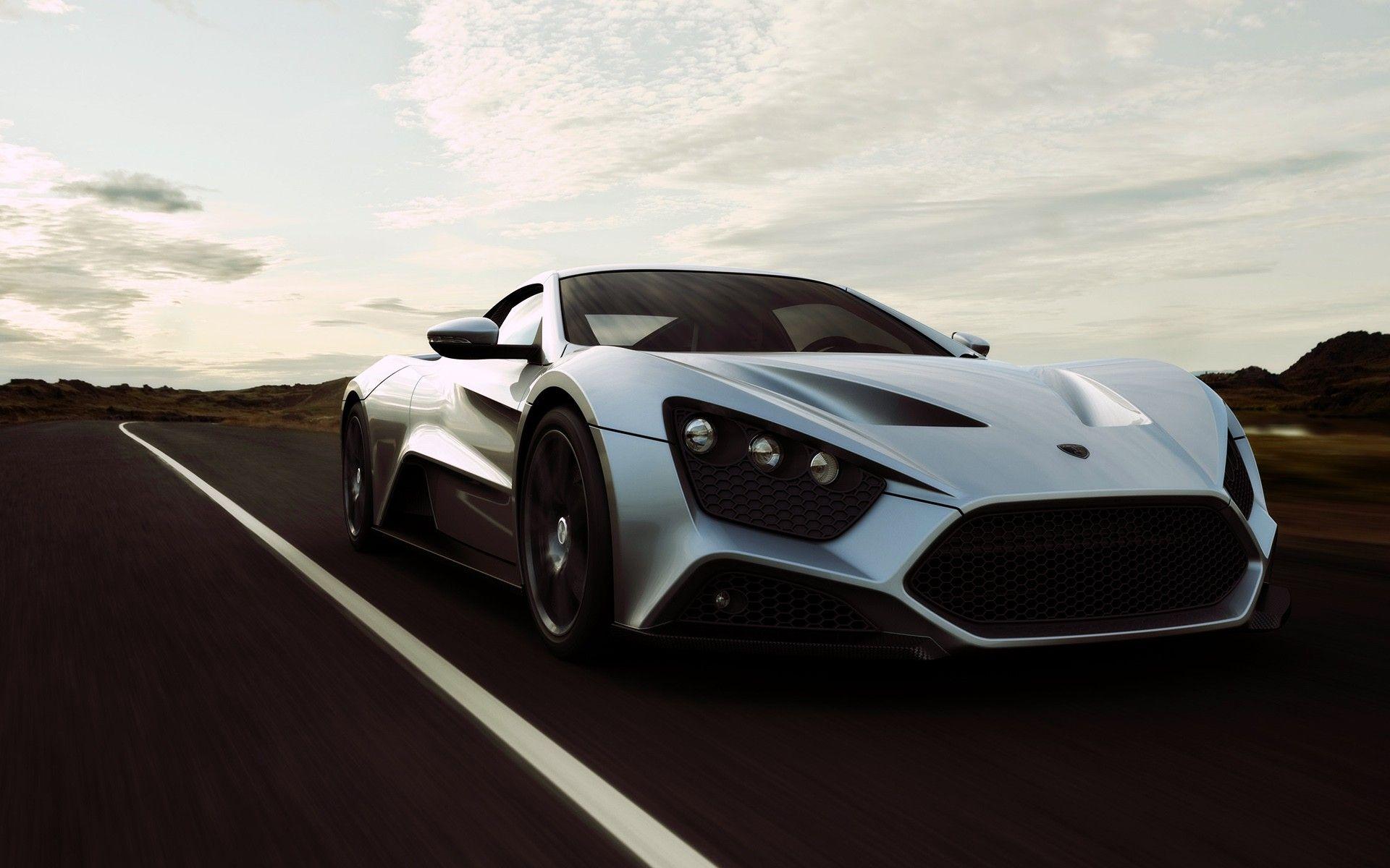 zenvo st1 orange wallpaper