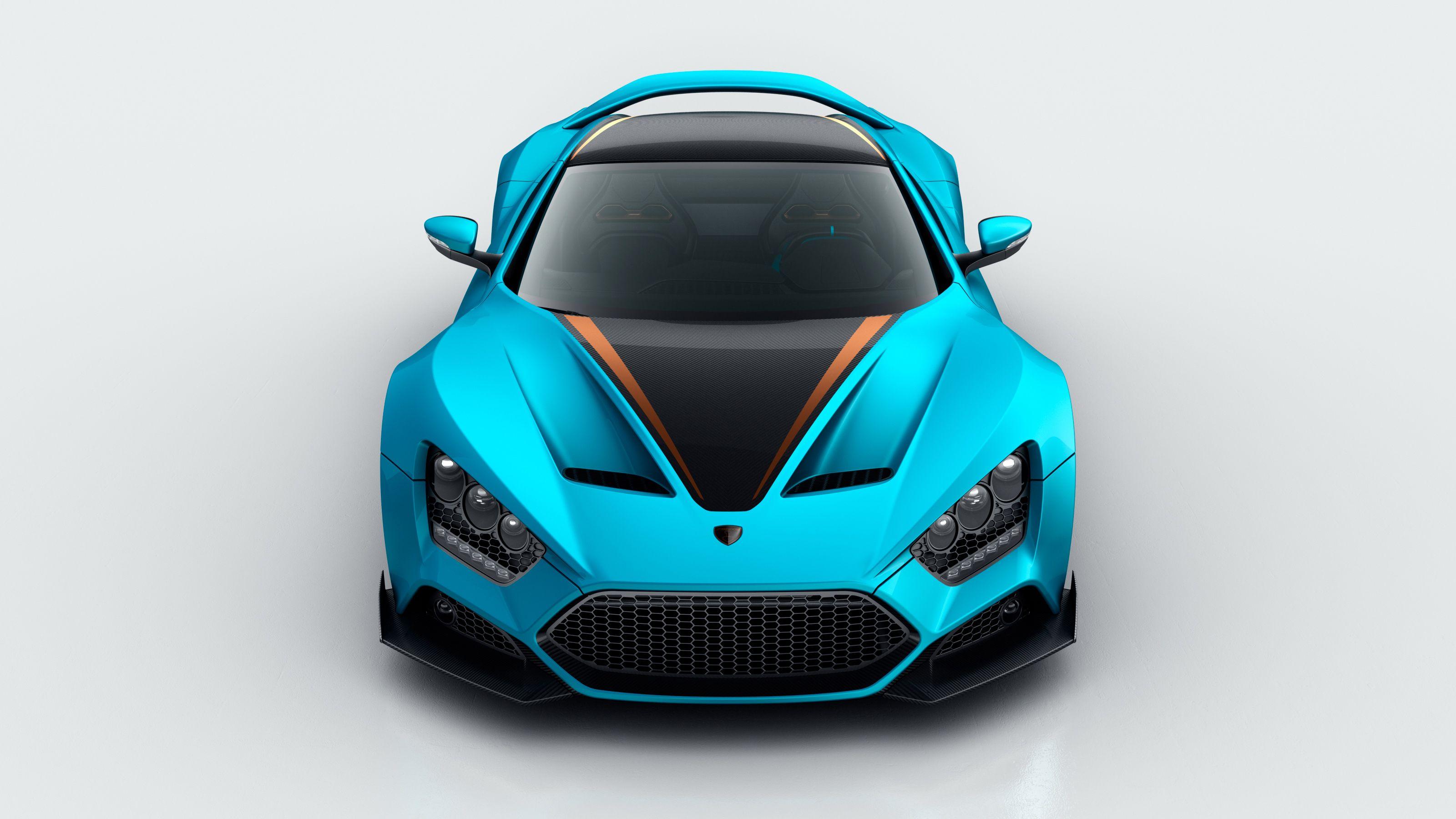 zenvo st1 orange wallpaper