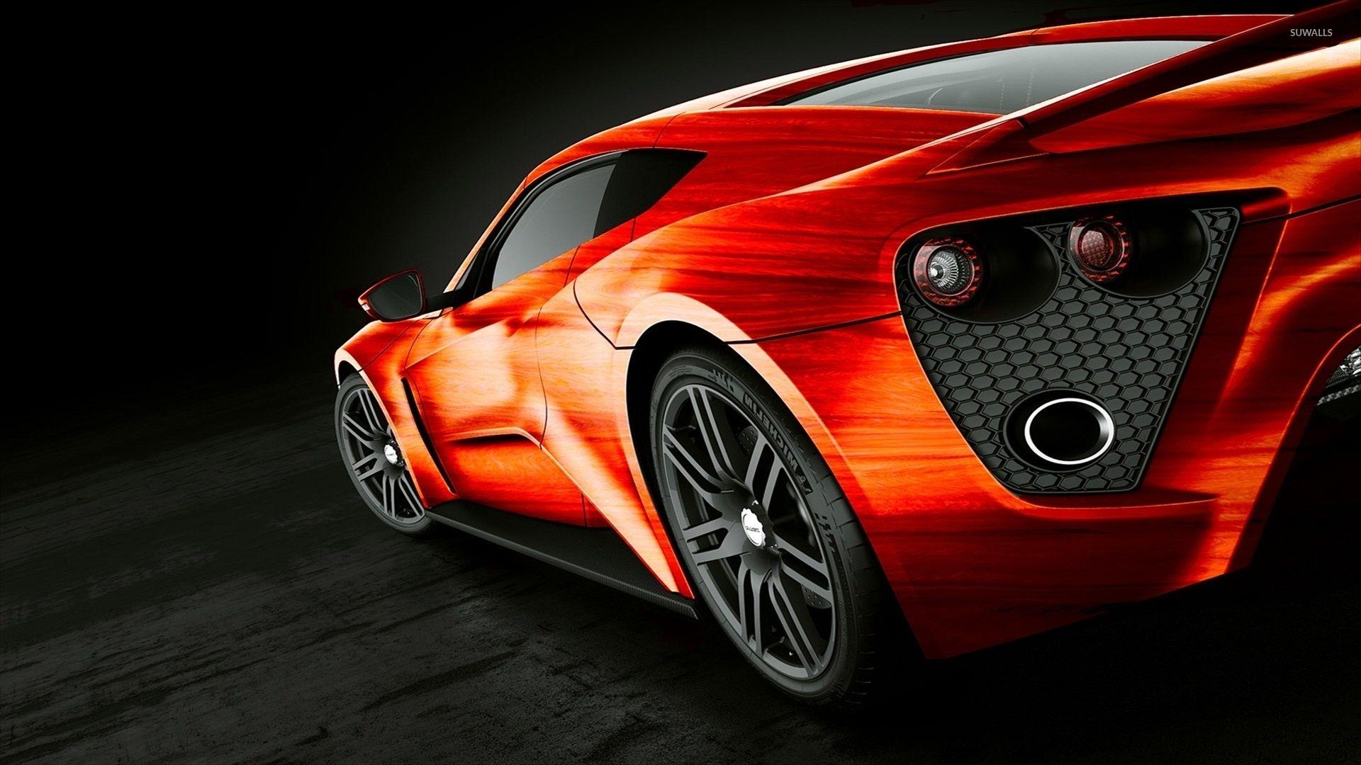 zenvo st1 orange wallpaper