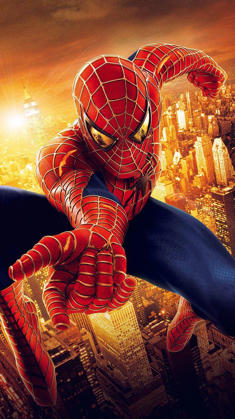 750x1334 iPhone wallpaper. spiderman illust art hero marvel