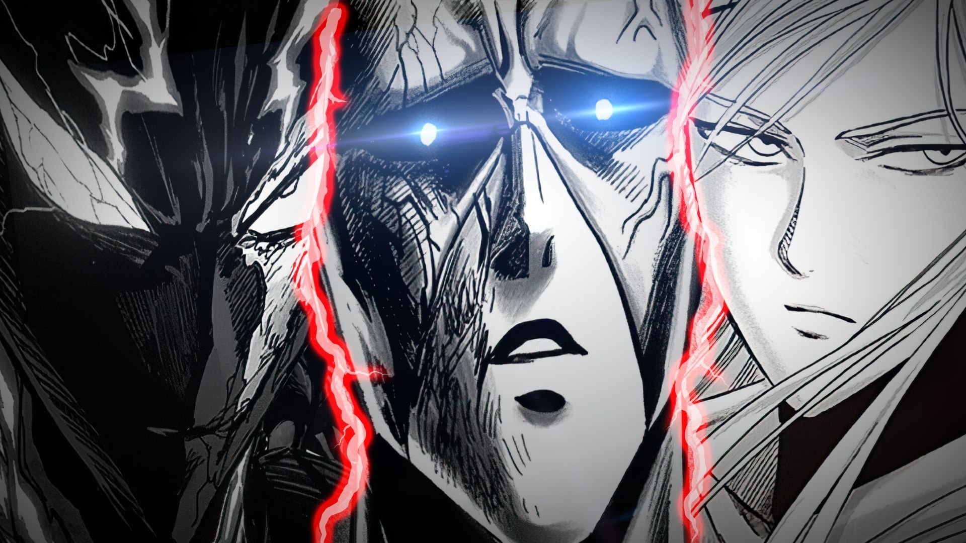 1920x1080 GAROU VS PLATINUM SPERM VS FLASHY FLASH. ONE PUNCH MAN