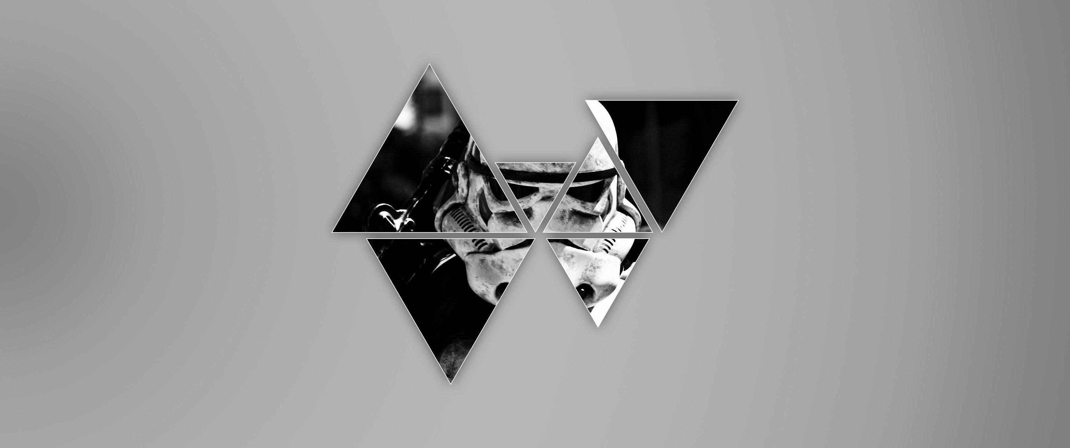 3440x1440 Trooper, Star Wars, Monochrome Wallpaper HD / Desktop and Mobile Background