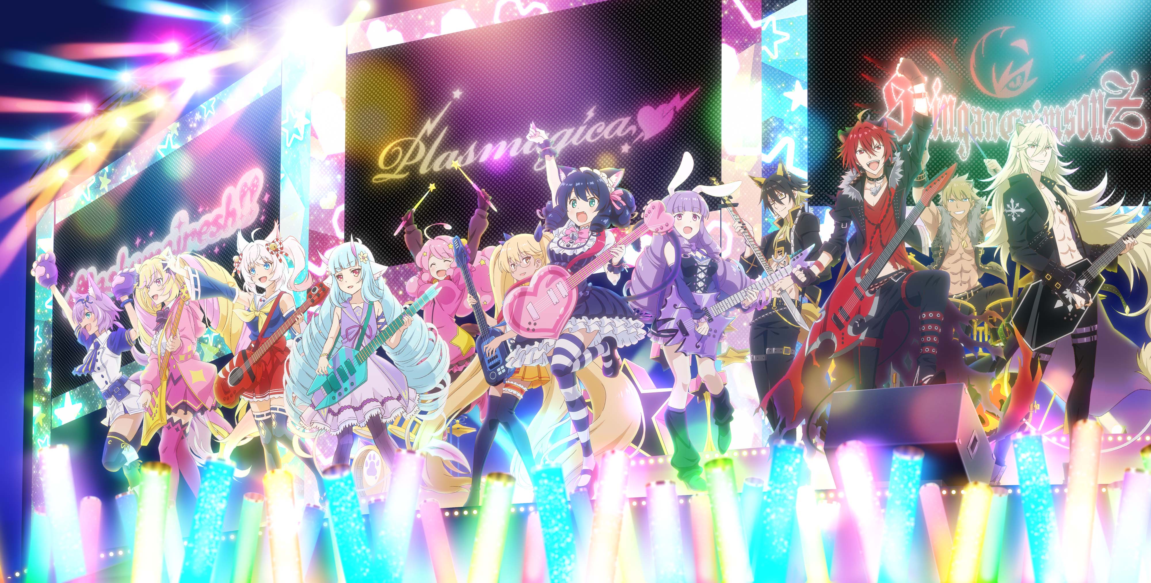 Qoo News] “SHOW BY ROCK!! Mashumairesh!!” Anime New PV Introduces