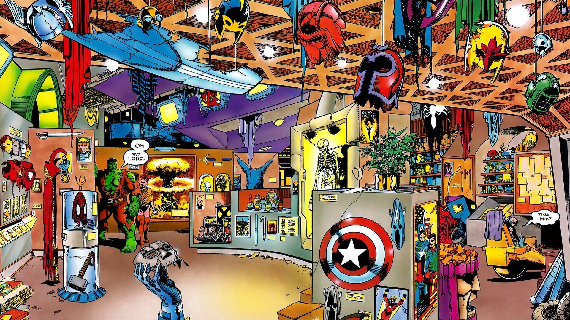 1920x1080 Marvel Cartoon Wallpaper