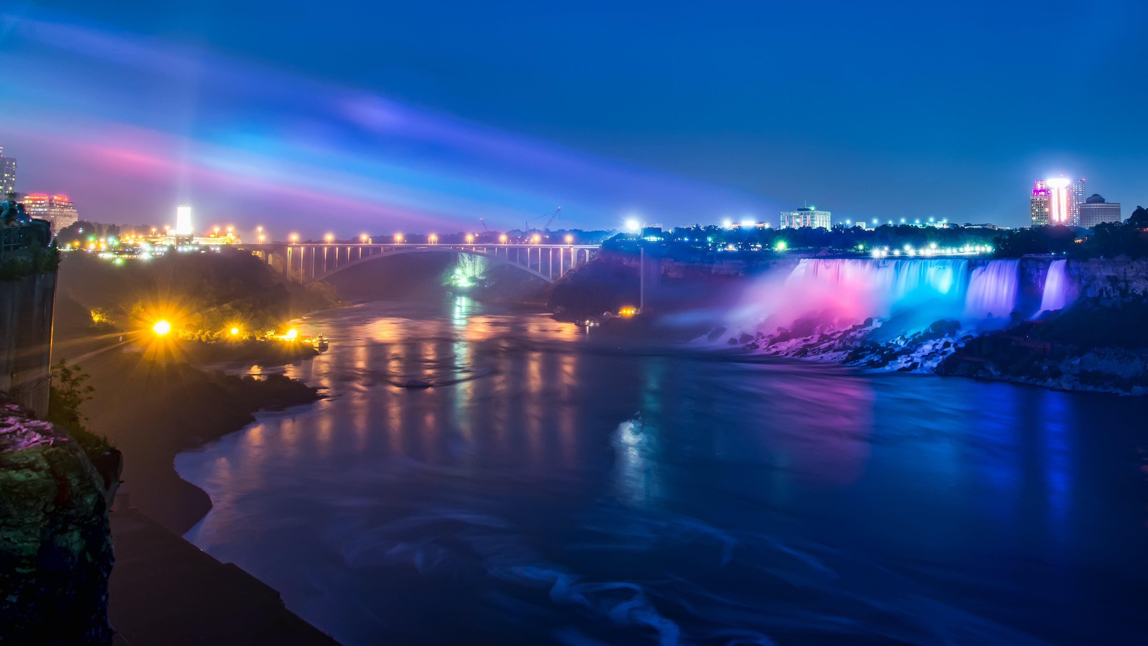 3840x2160 Niagara Falls HD Wallpaper and Background Image