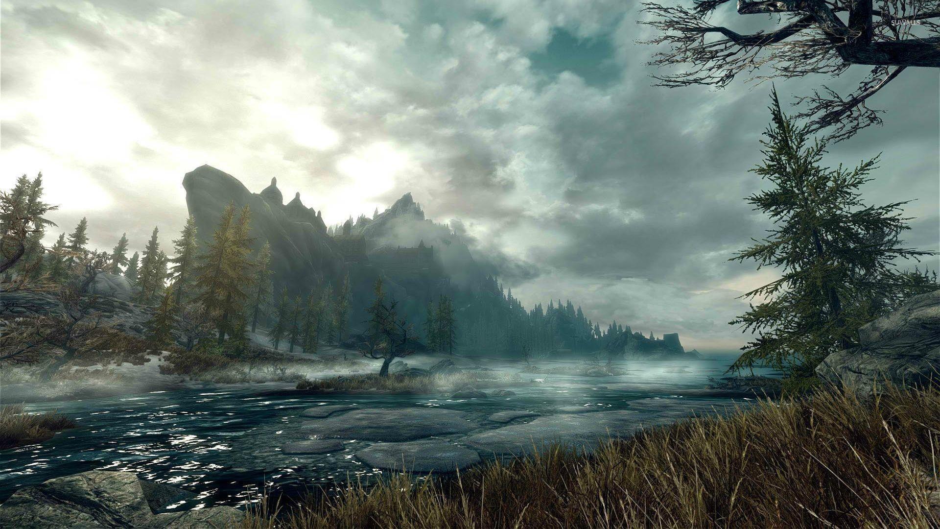 1920x1080 Skyrim Scenery Wallpaper. Scenery wallpaper, Skyrim wallpaper, Scenery