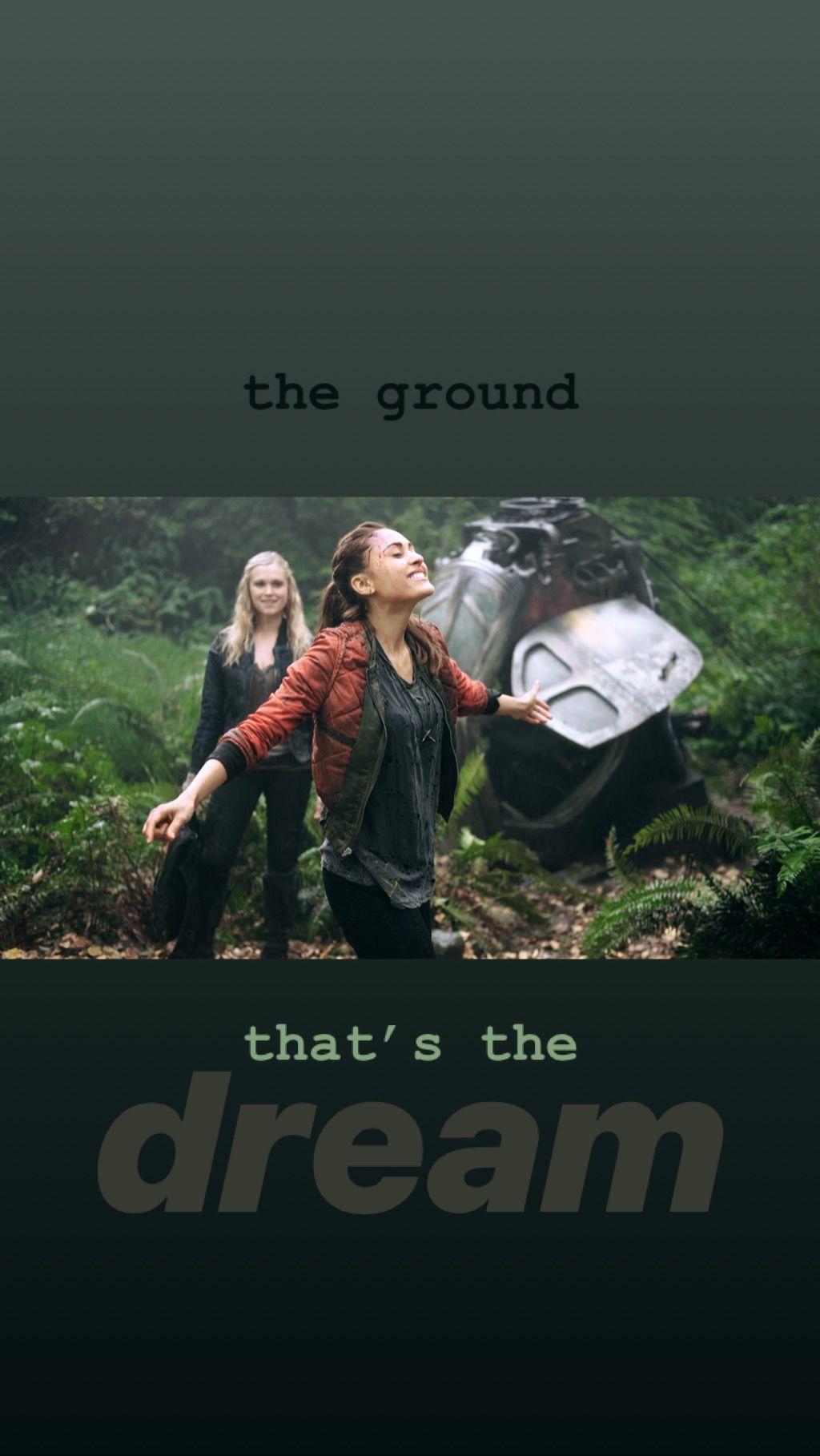 1024x1818 the ground that's the dream raven reyes the 100 wallpaper. Reyes, The Movie posters