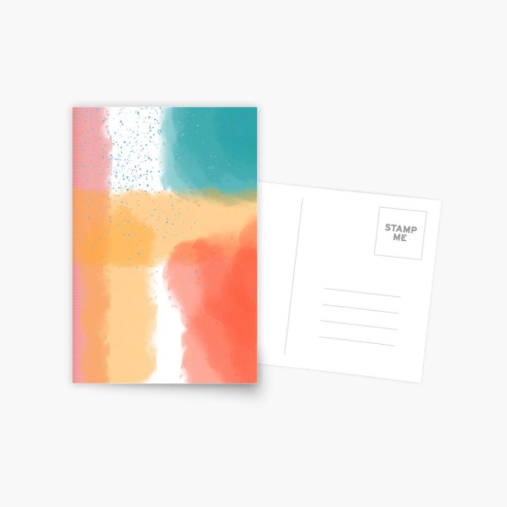 1000x1000 Aesthetic Colorful Wallpaper Greeting Card