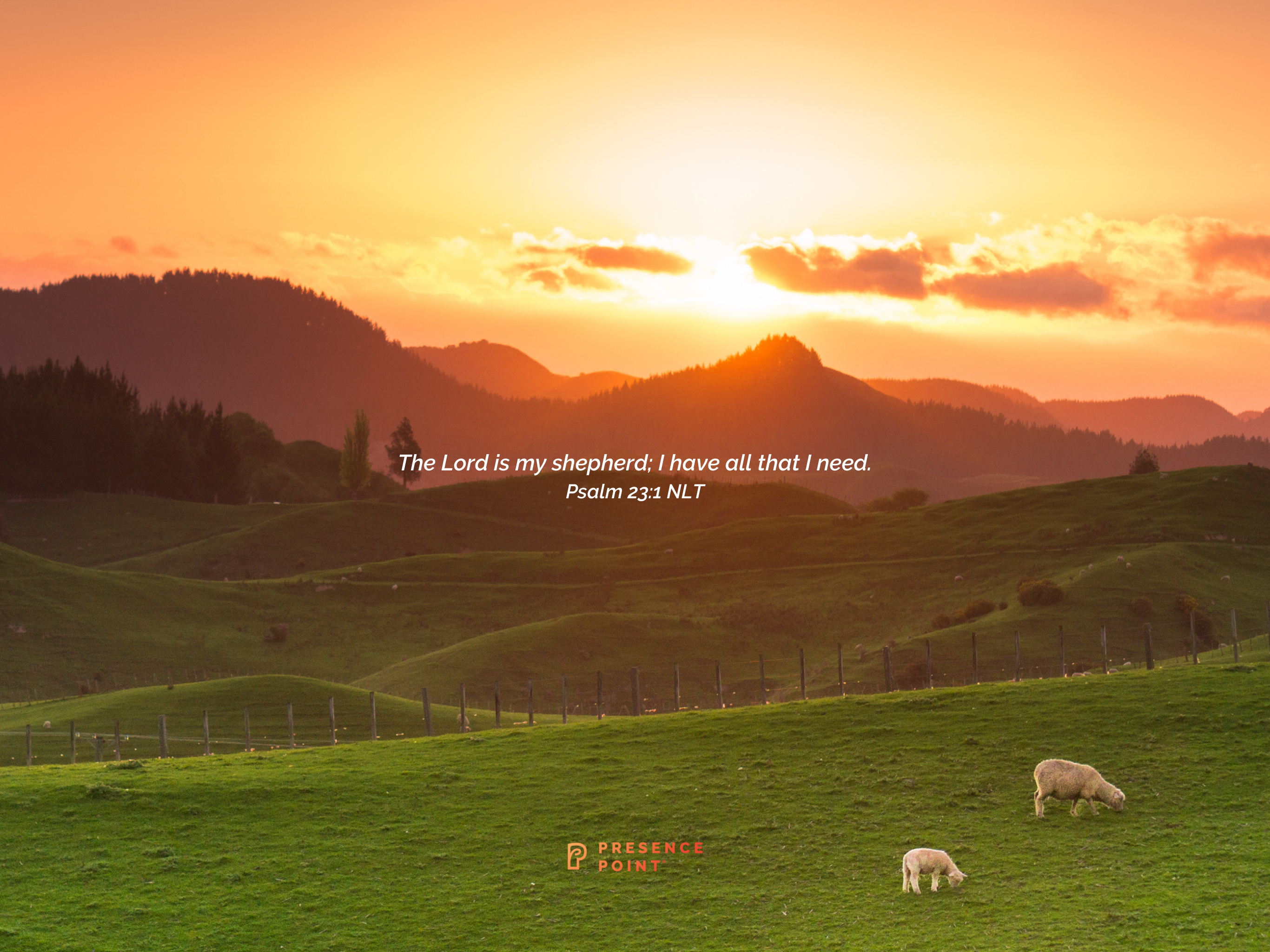 2732x2048 Wallpaper Image for Your Encouragement. Psalm 23:1