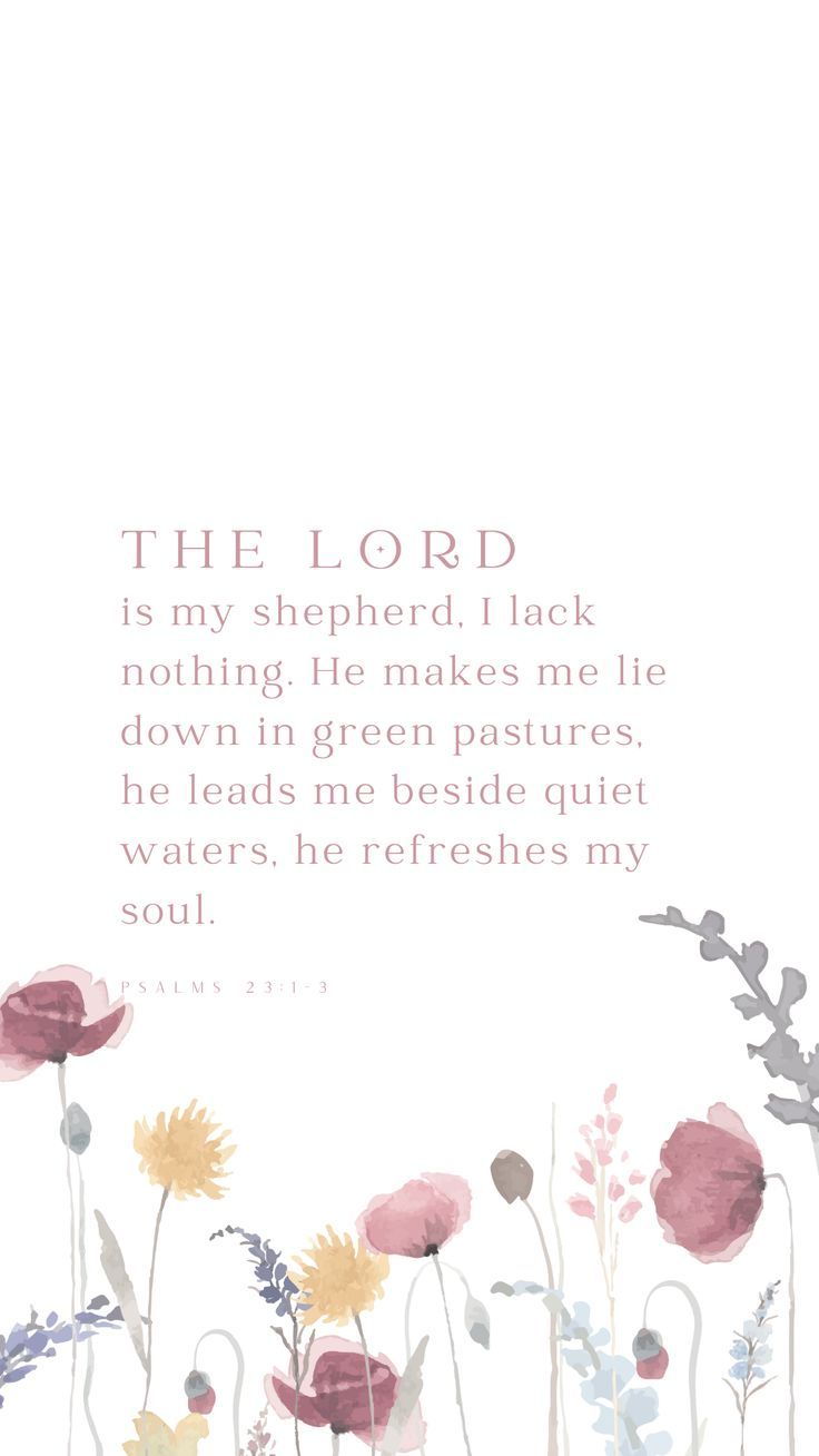 736x1308 Phone Wallpaper 23:1 3 Verse Inspirational