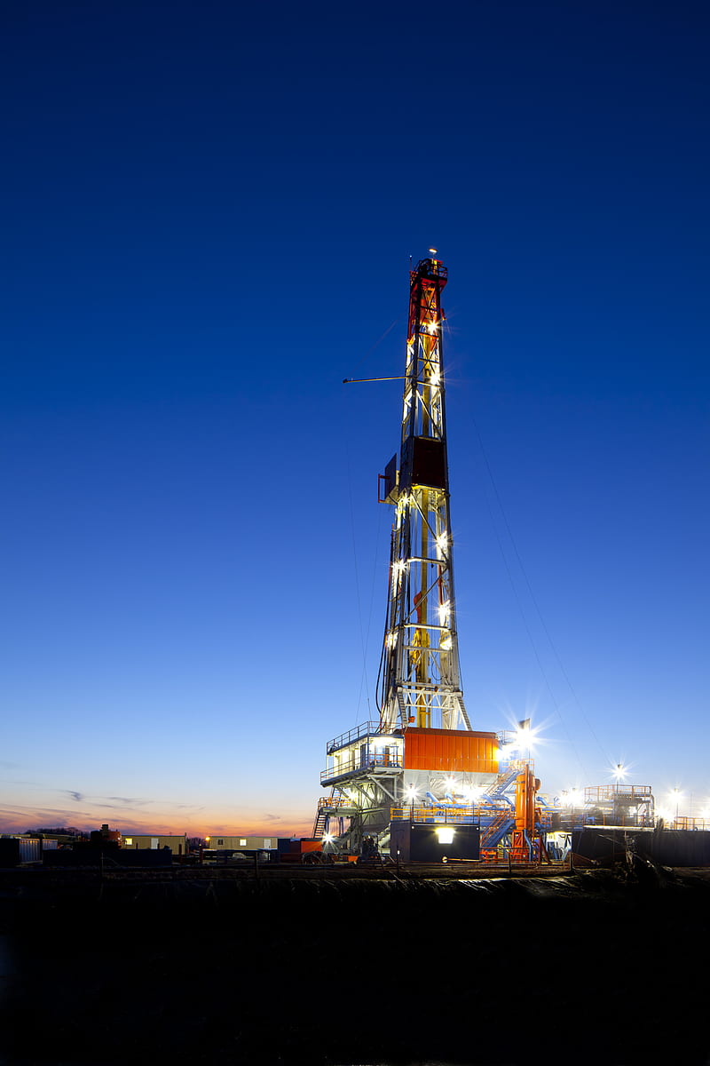800x1200 Oil rig, texas, HD phone wallpaper