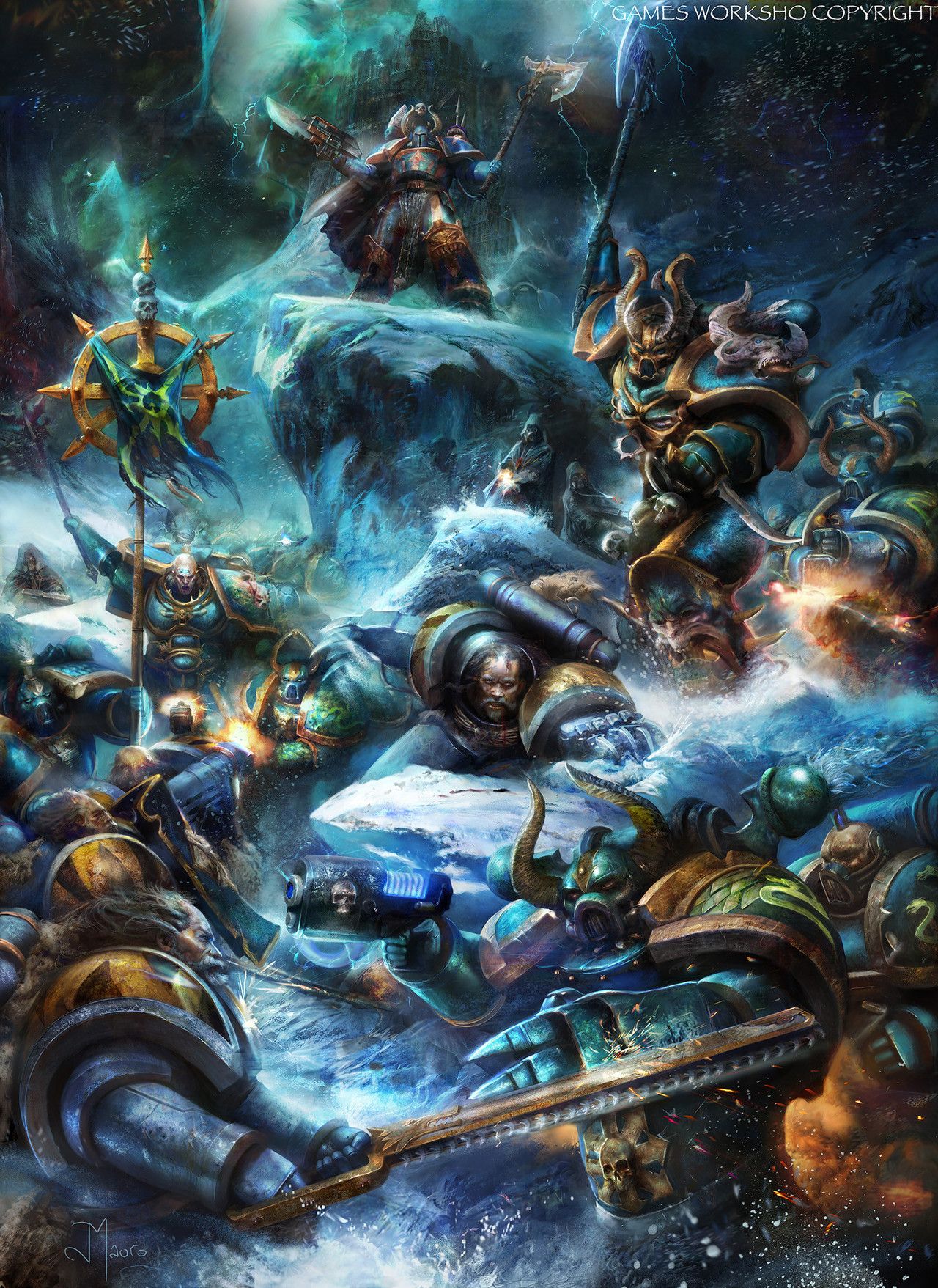 1280x1757 Warhammer 40k artwork