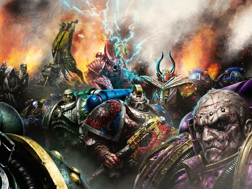 1024x768 Alpha Legion Wallpaper