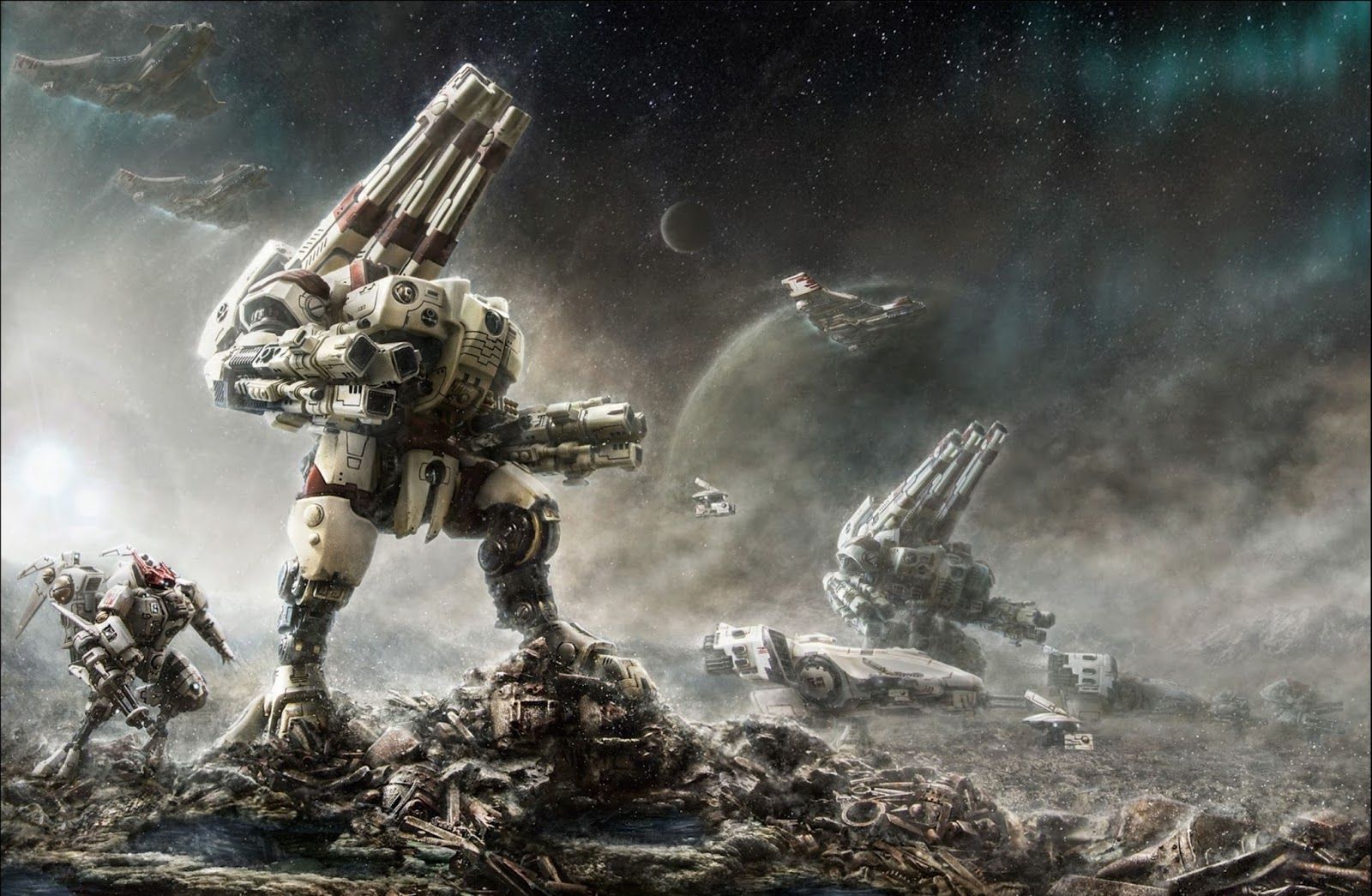1600x1045 The WoffBoot Chronicles: New Gun in Tau'n: Tau vs Alpha Legion