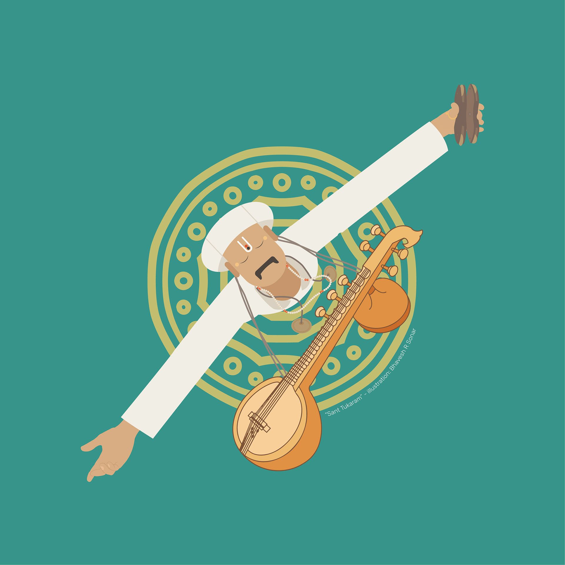 1920x1920 Tukaram Maharaj (2). Image - Behance