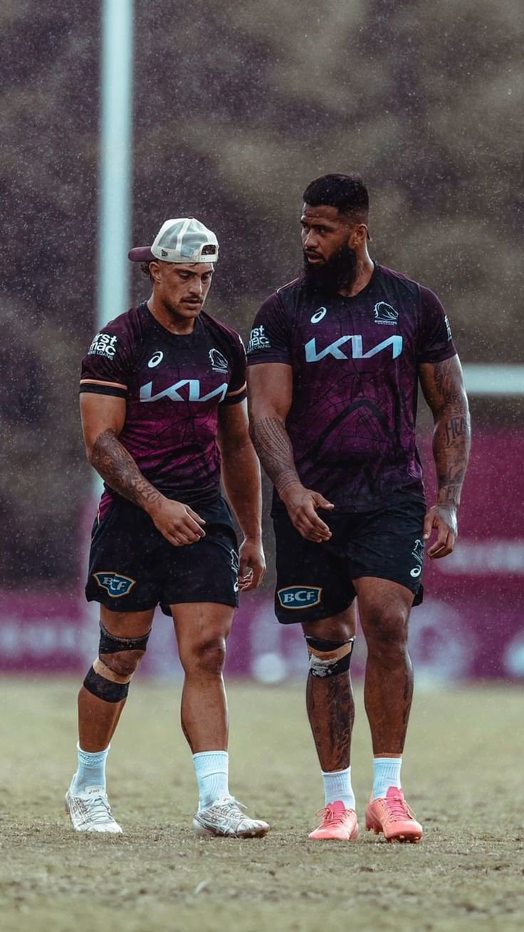 736x1308 Brisbane Broncos. Kotoni Staggs & Payne Haas