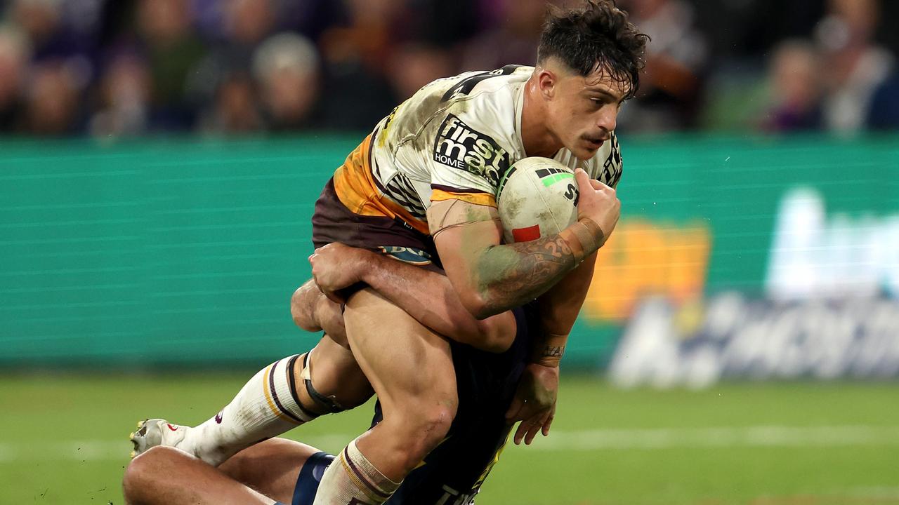 1280x720 Broncos news 2023: Brisbane centre Kotoni Staggs has a chance to extend Origin career