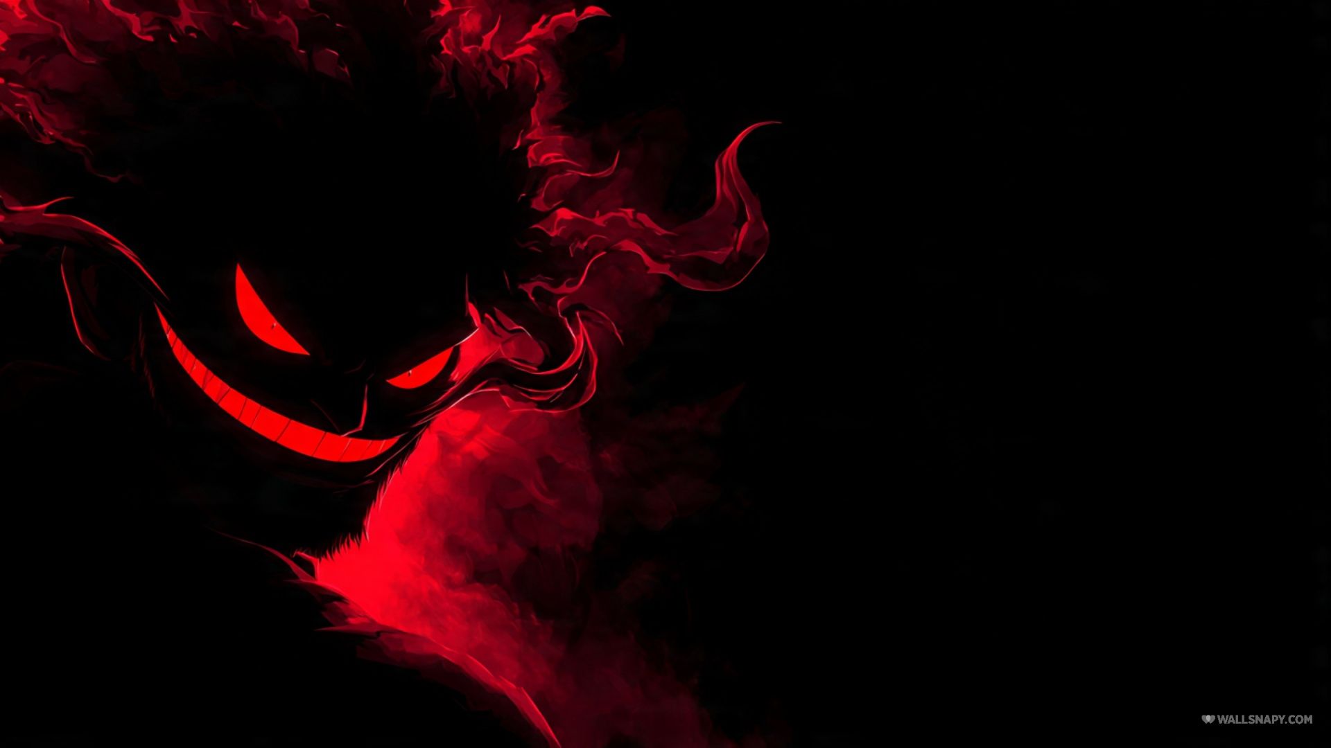 1920x1080 Blackbeard dark smoke minimalist 8k desktop wallpaper