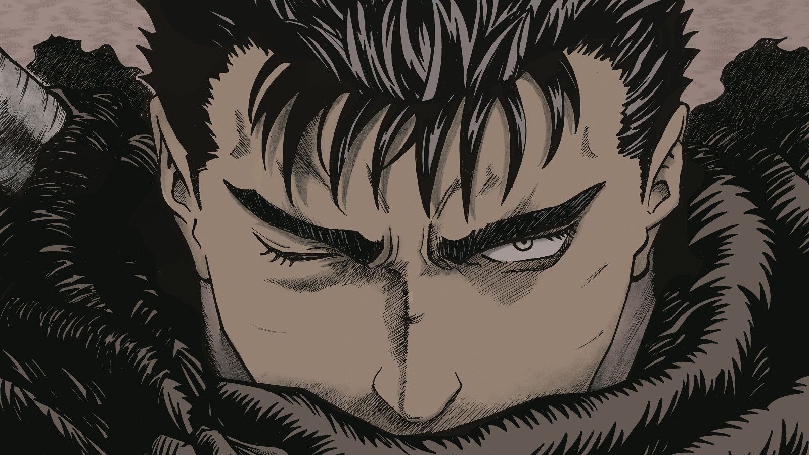1600x900 Desktop wallpaper: Guts (Berserk), Berserk, Anime 4K free download for PC. 731803