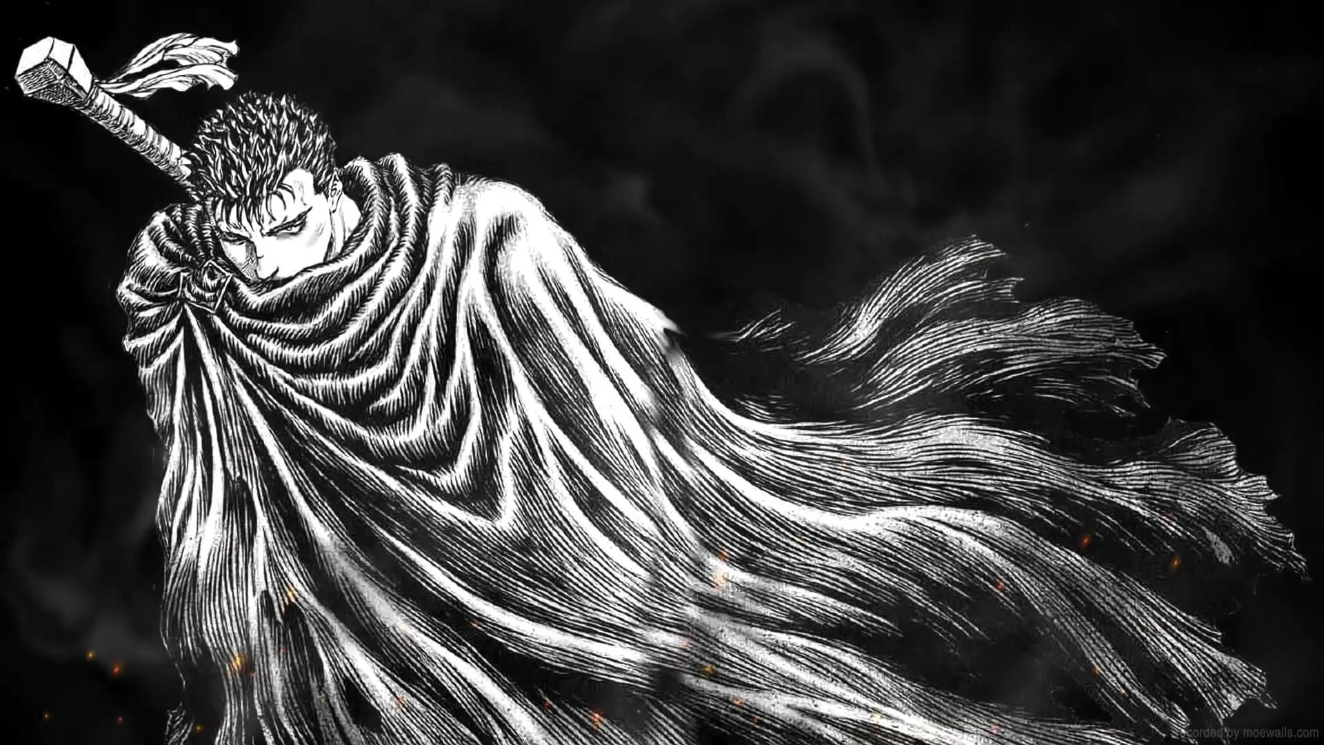 1920x1080 The Black Swordsman Berserk Live Wallpaper