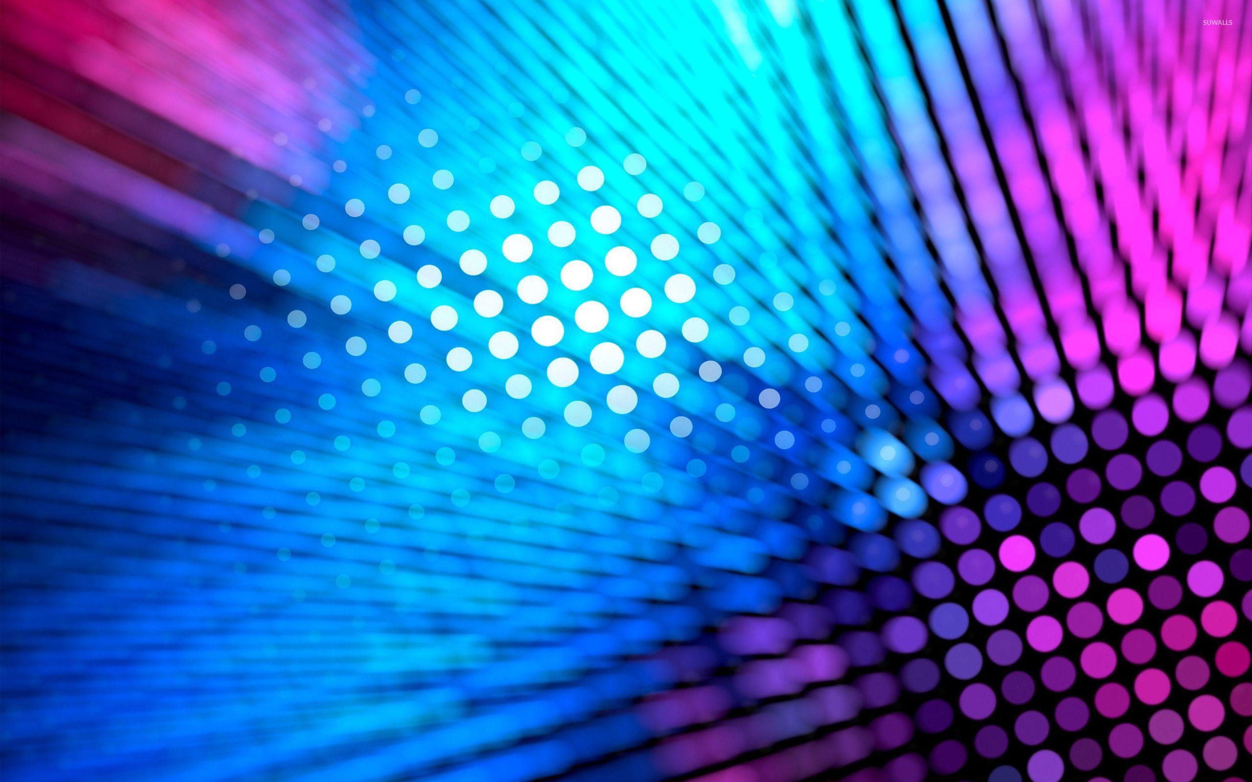 2560x1600 Neon dots wallpaper wallpaper