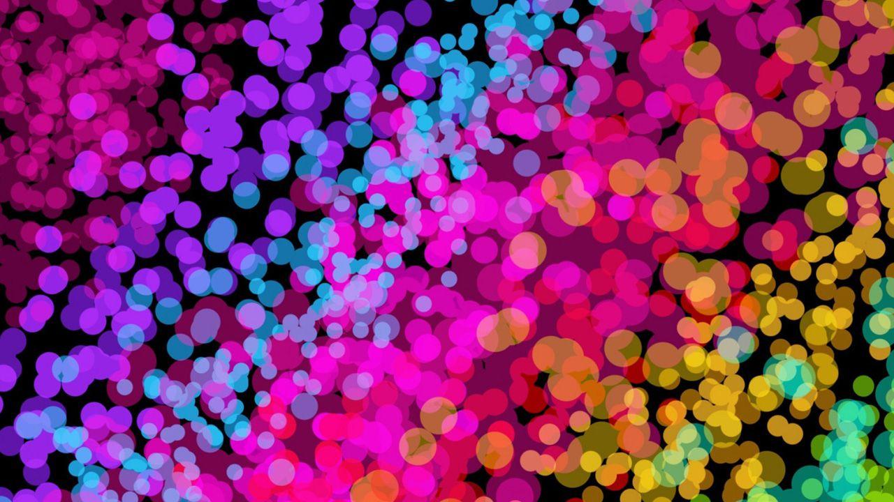 1280x720 Neon Wallpaper Desktop