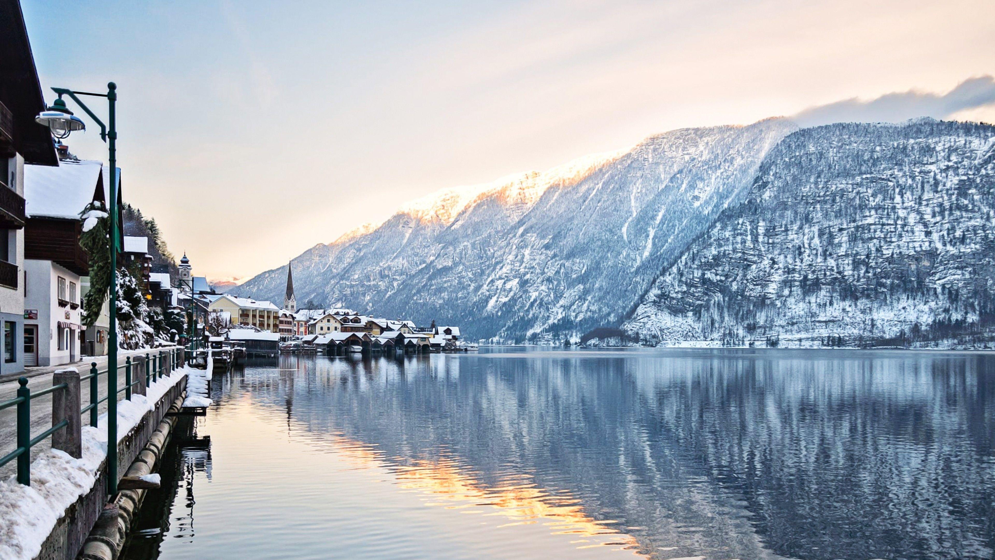 3840x2160 Hallstatt Austria Wallpaper & Background Download