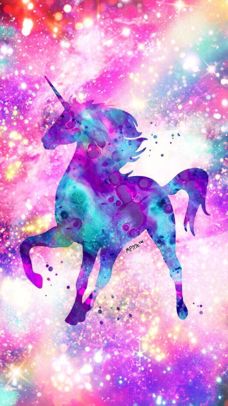 750x1334 Rainbow Unicorn Phone Wallpaper