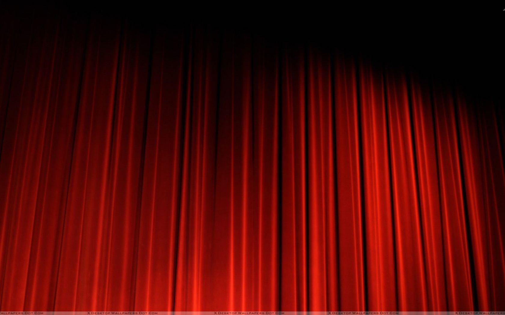 1680x1050 Red Curtain In Cinema Wallpaper - Black Lodge Curtains - HD Wallpaper & Background Download
