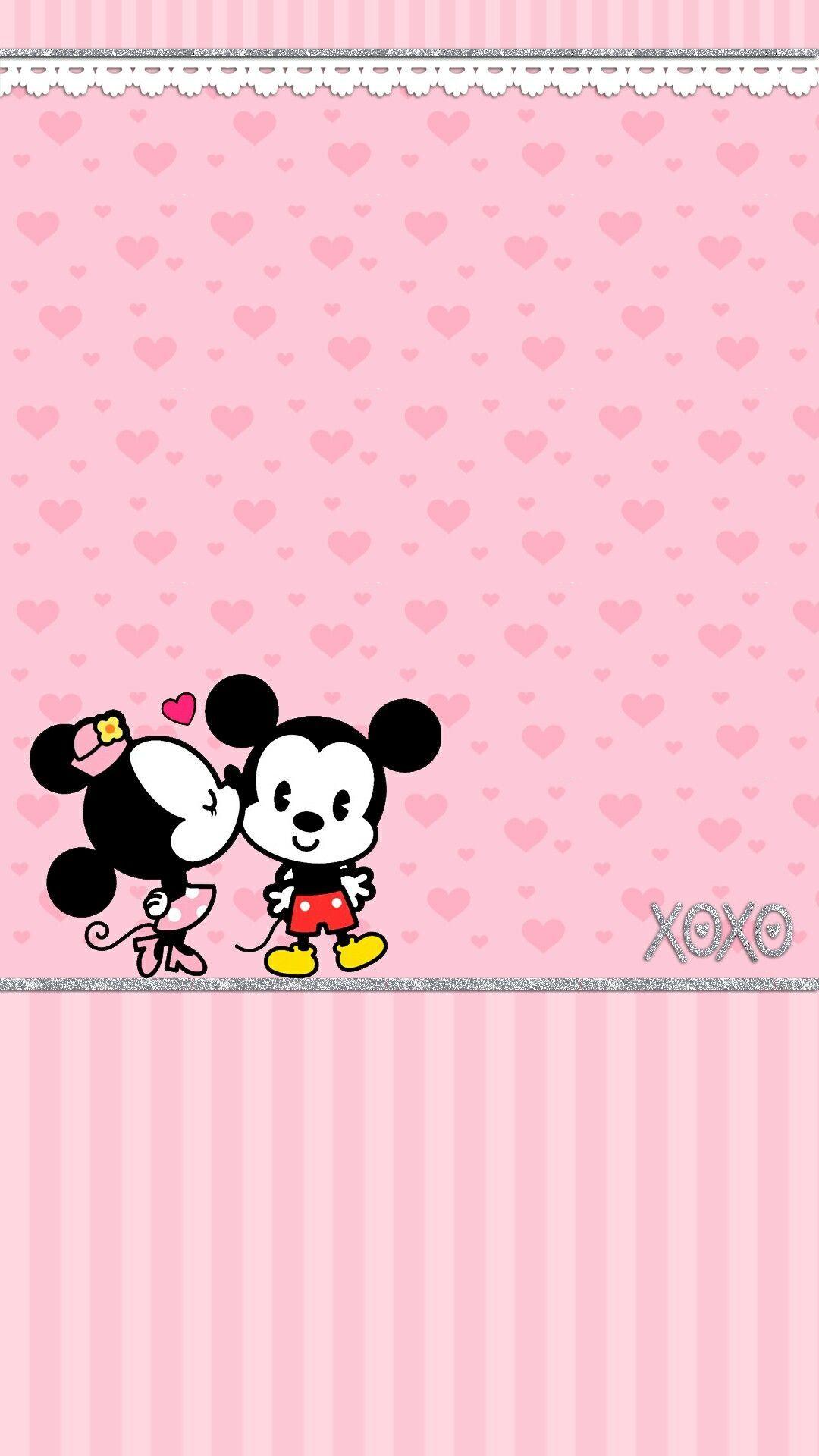 1080x1920 Minnie mouse love. Disney phone wallpaper, iPhone wallpaper, Cute wallpaper