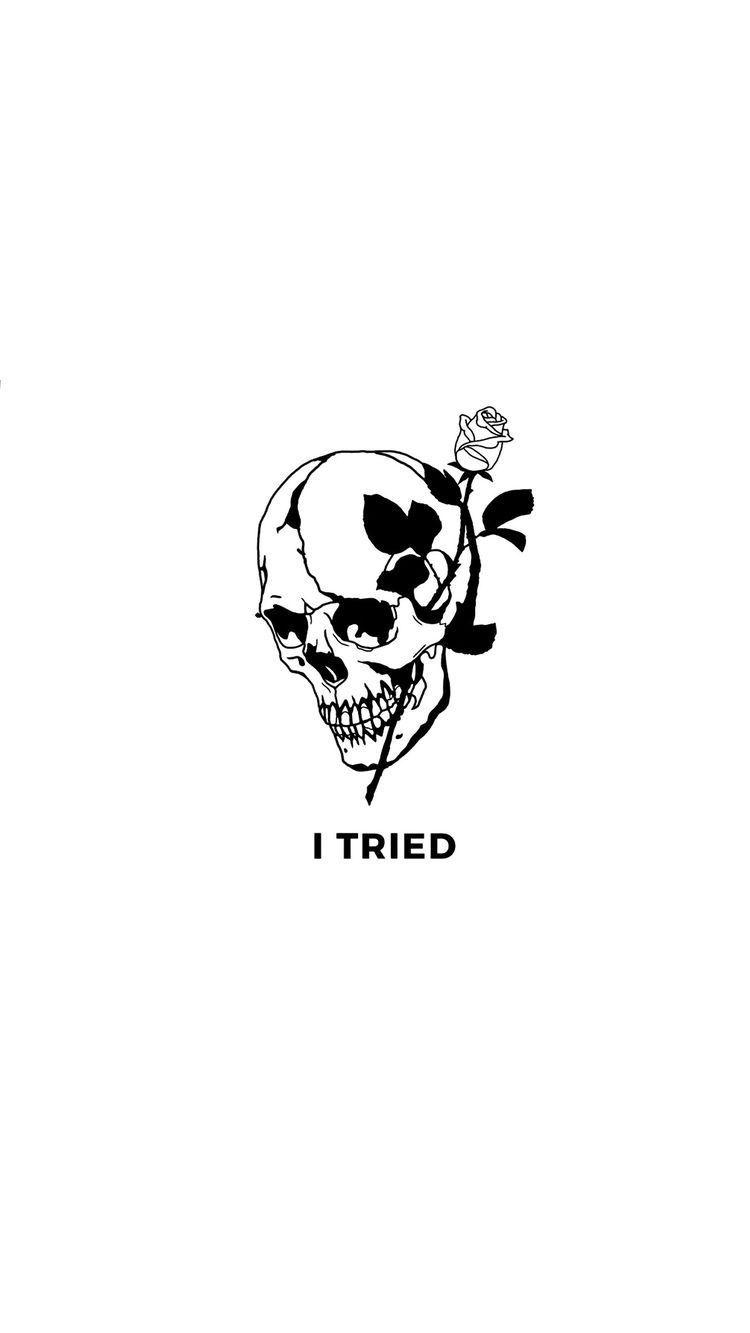 750x1333 Skeleton quotes tumblr Grim reaper tattoo tumblr skull art