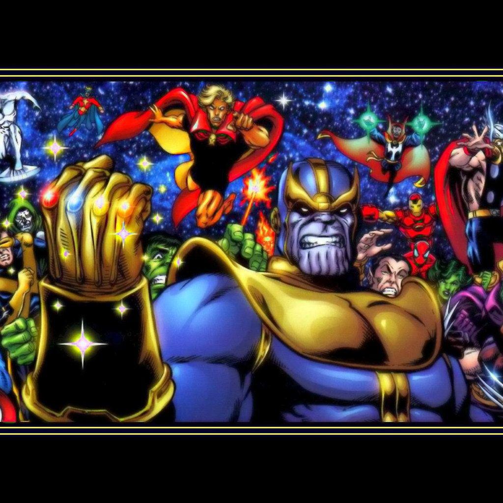 1024x1024 Marvel Wallpaper HD