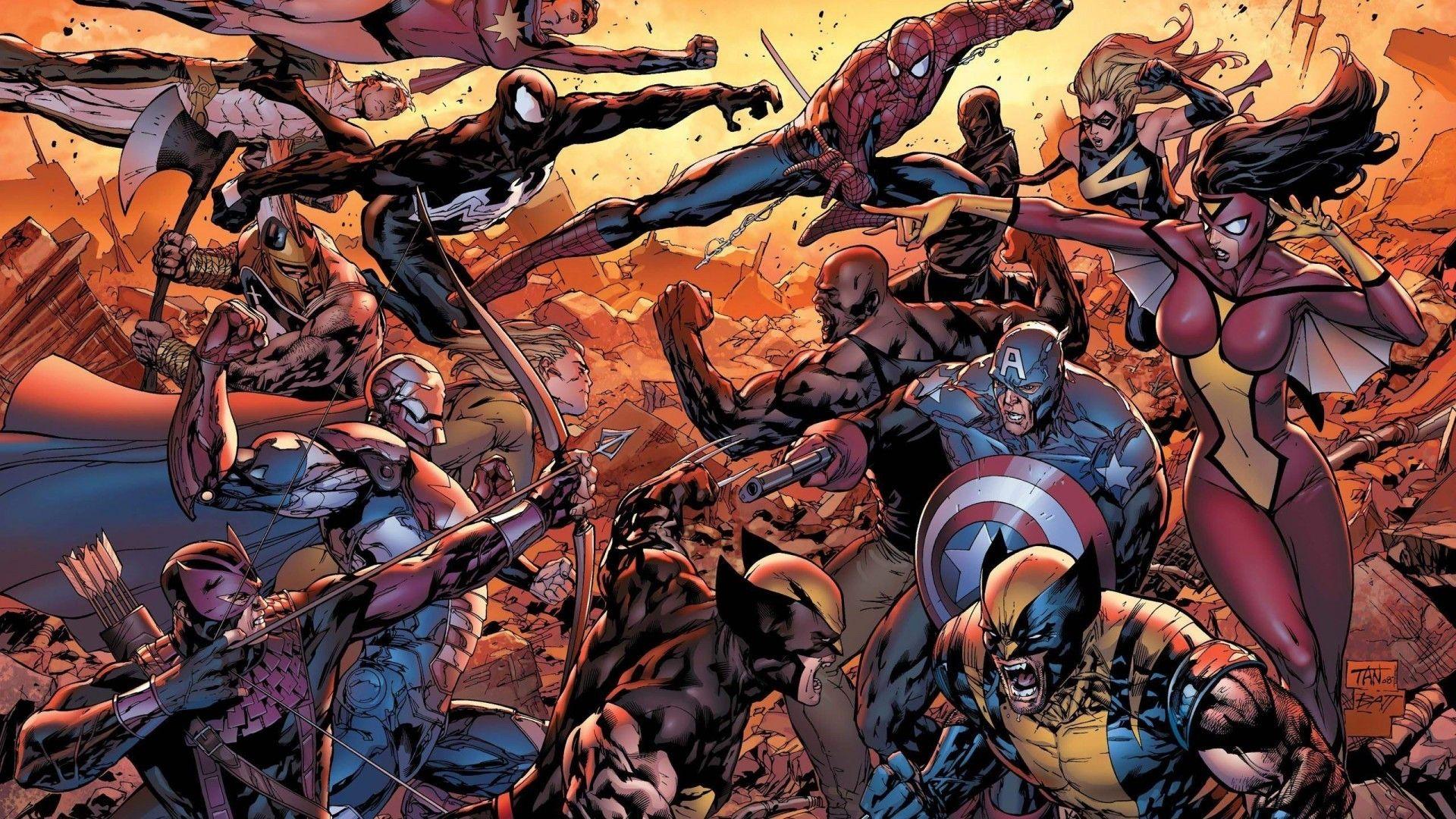 1920x1080 HD Marvel Wallpaper for Desk+