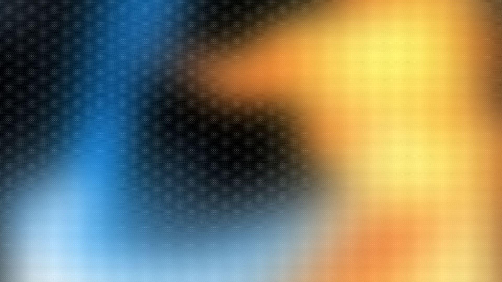 1920x1080 Orange And Blue Plan HD Lumineux HD Wallpaper