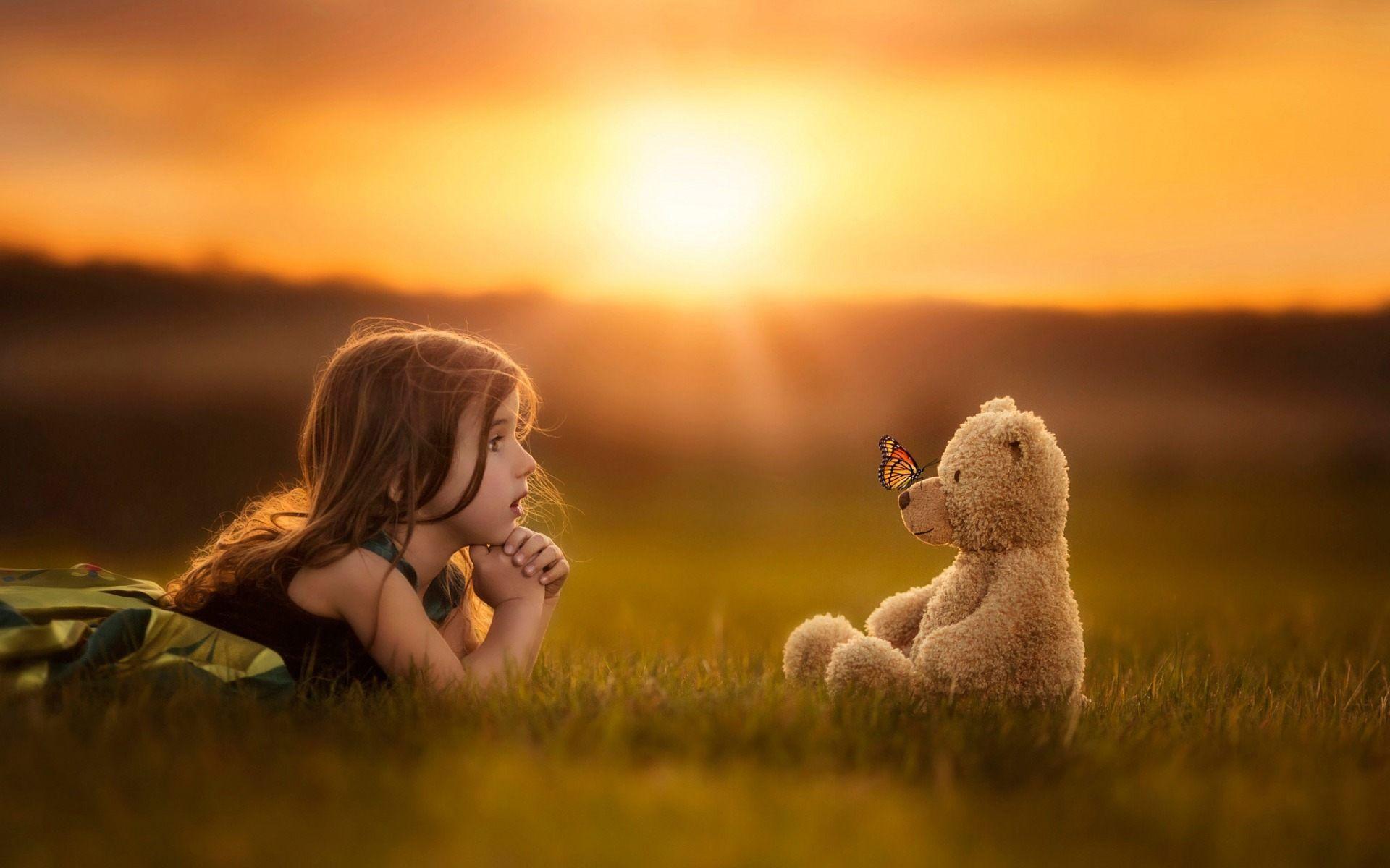 1920x1200 Inspirations. Teddy bear wallpaper, Children photography, Kids portraits