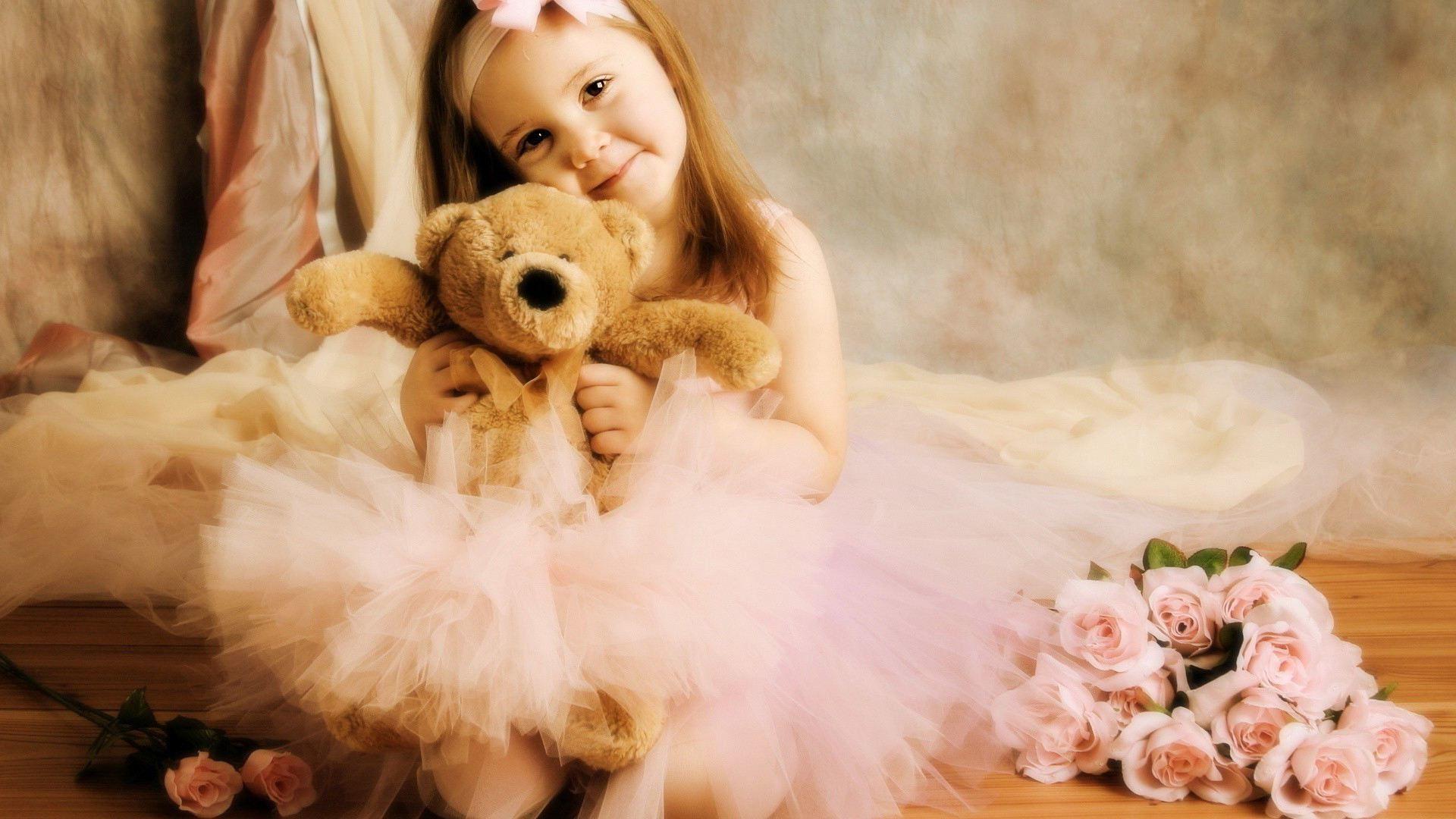 1920x1080 Cute Teddy Bear Wallpaper
