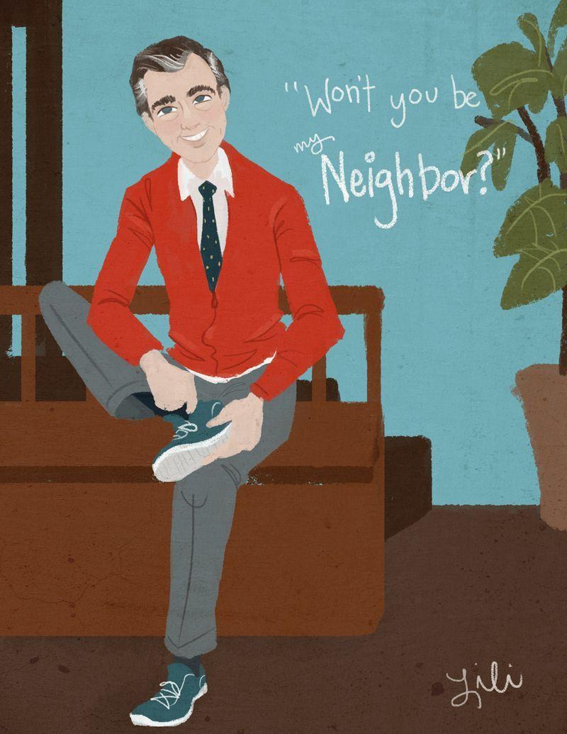 800x1035 A little Mr. Rogers inspired artwork. liliribs.com. Mr rogers quote, Mister rogers neighborhood, Mr rogers sweater