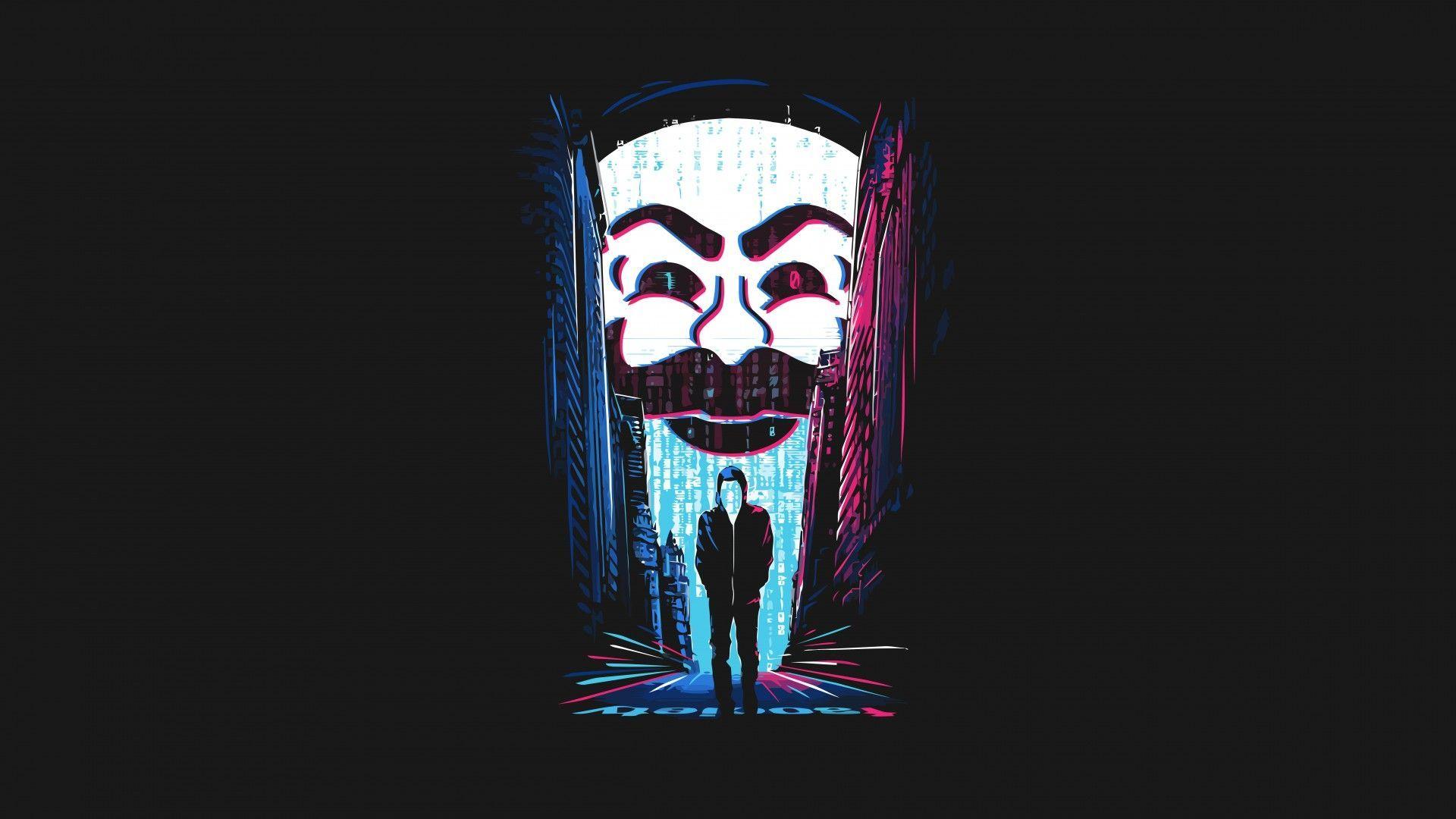 1920x1080 Download wallpaper of Mr. Robot, HD, 4K, 8K, TV Series,. Available in HD, 4K resolutions for desktop & mobile p. Robot wallpaper, Mr robot, Guy fawkes mask