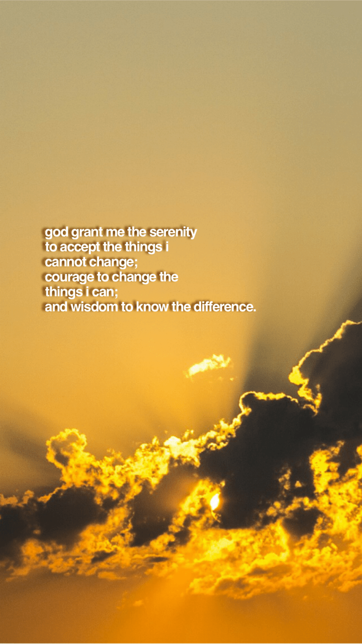 720x1280 Serenity Prayer Wallpaper HD Wallpaper