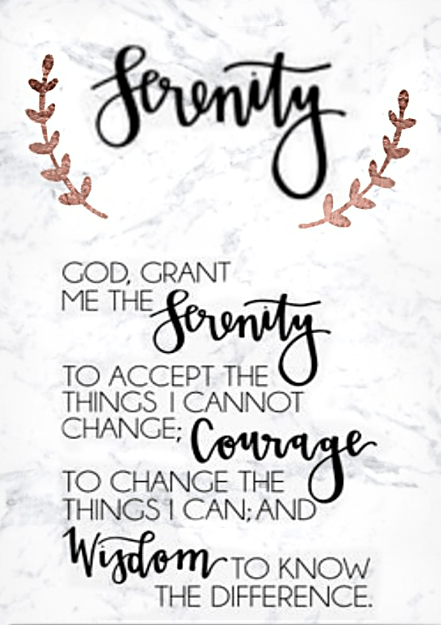 1440x2040 serenity #prayer #quote #card #wallpaper #background Wallpaper & Background Download