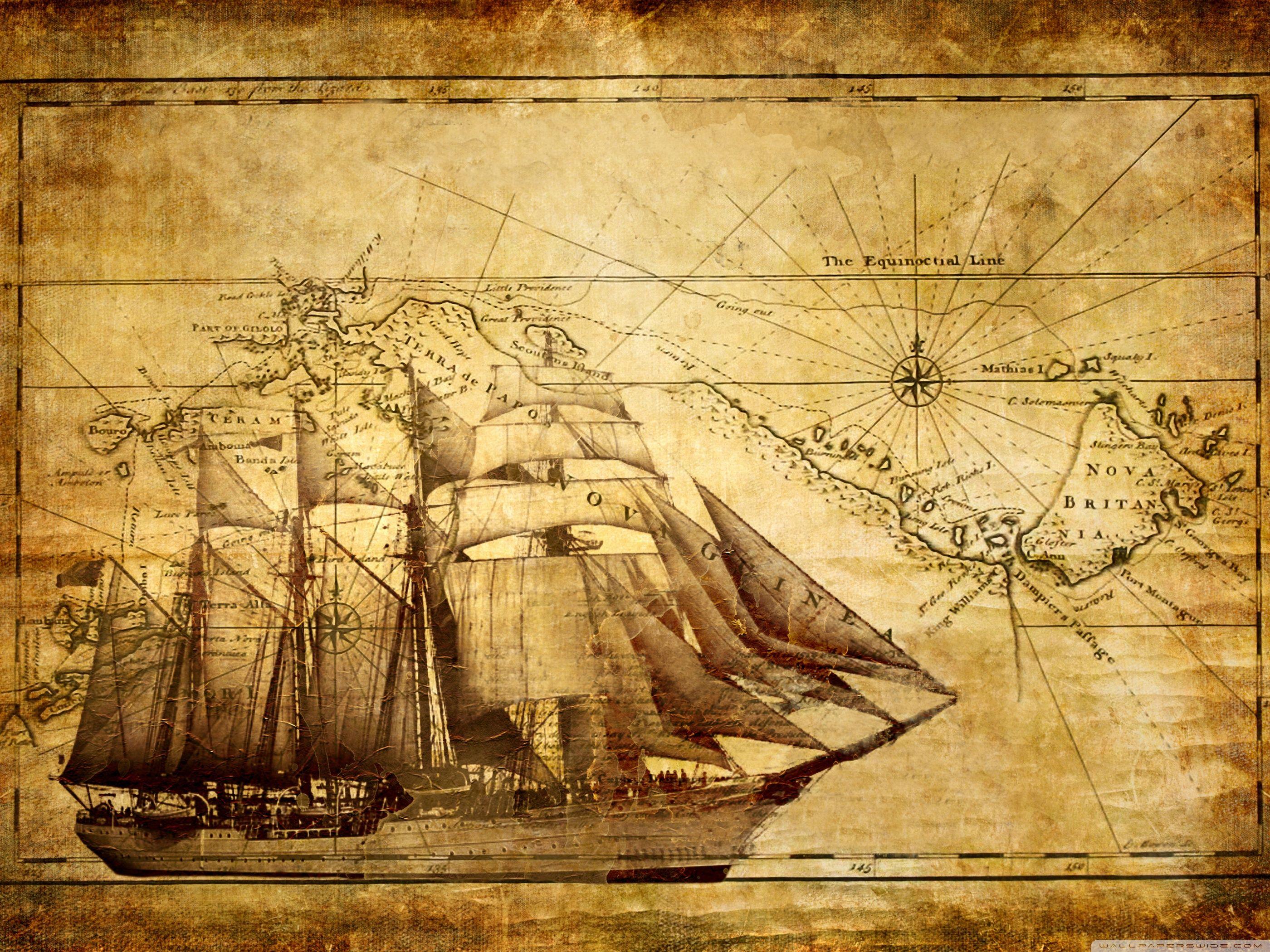 2800x2100 Old World Map Desktop HD Wallpaper