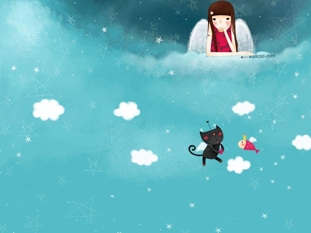 1024x768 Dream of Echi Illustrations (Vol.01) 1024*768 NO.24 Wallpaper