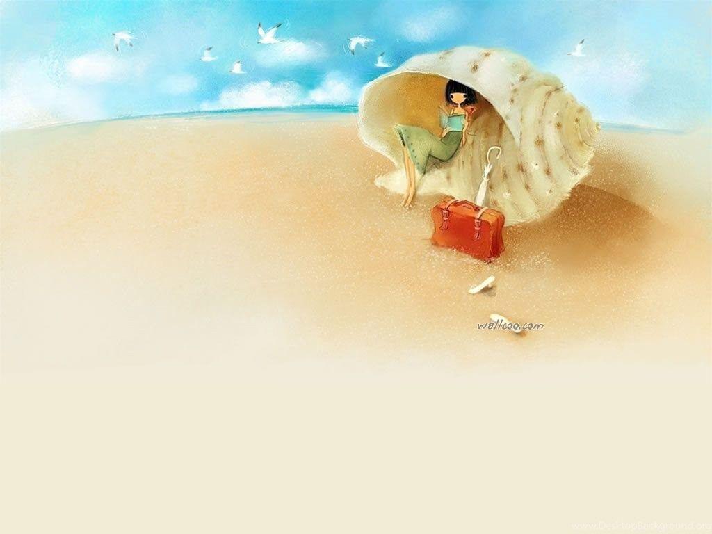 1024x768 Wallpaper Girls Fashion Korean Illustration The Lost Key Mizzi