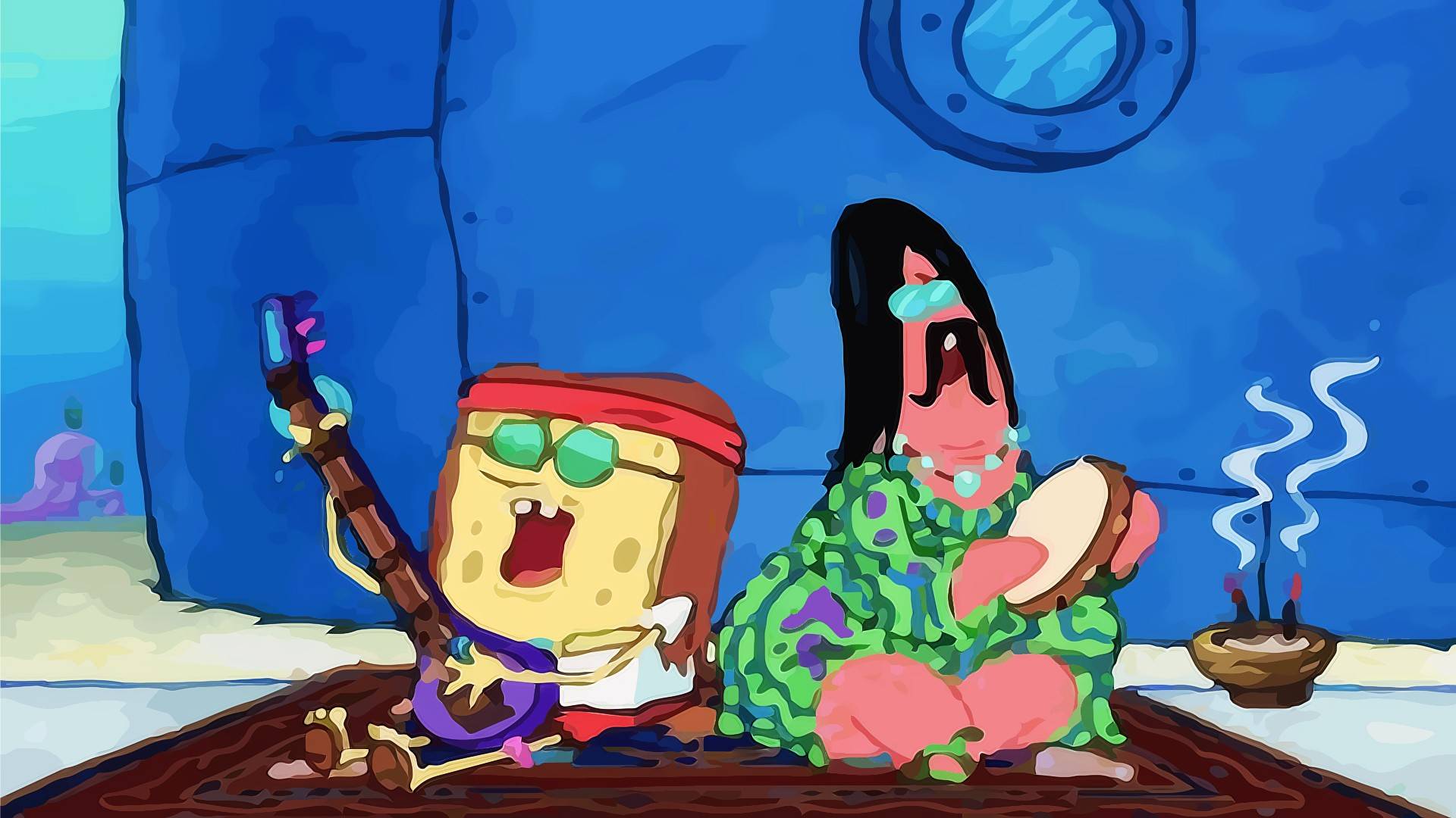 1920x1080 Spongebob Wallpaper Wallimpex Hippie Wallpaper & Background Download