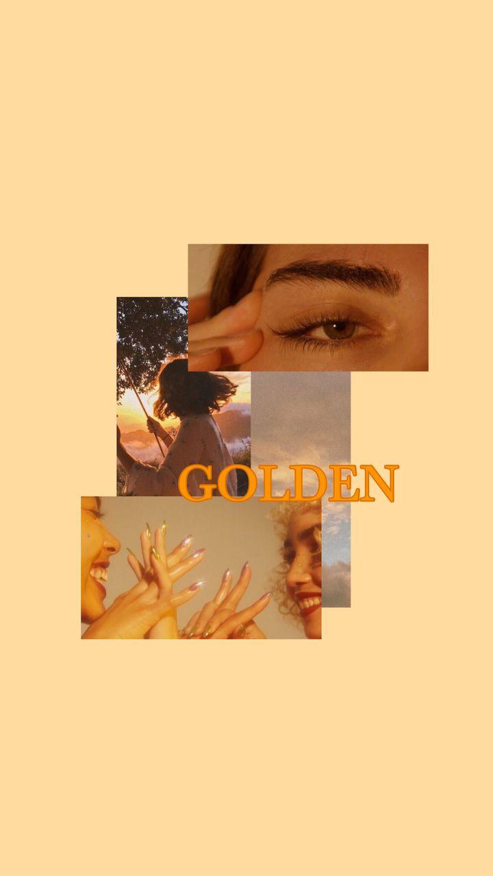 720x1280 Harry Styles Fine Line wallpaper: Golden