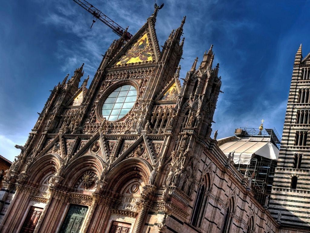 1024x768 Du Omo di Siena HD Wallpaper