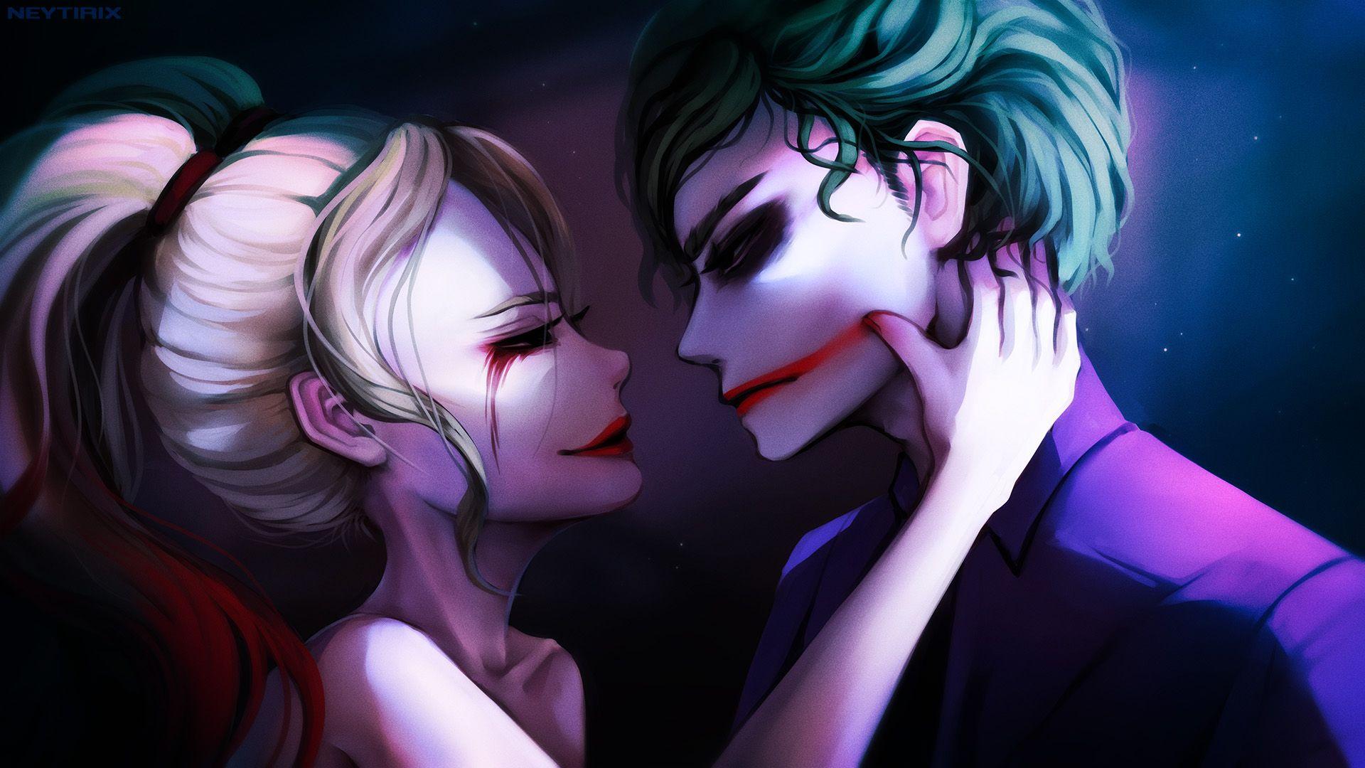 1920x1080 Harley Quinn And Joker Photo