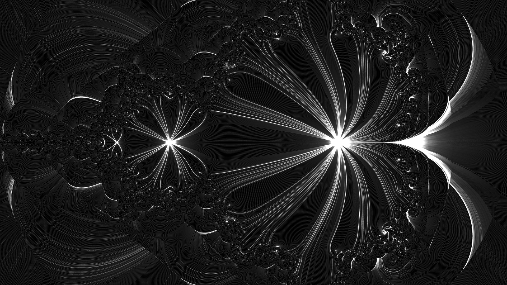 1920x1080 Mandelbrot streamline wallpaper variant 1