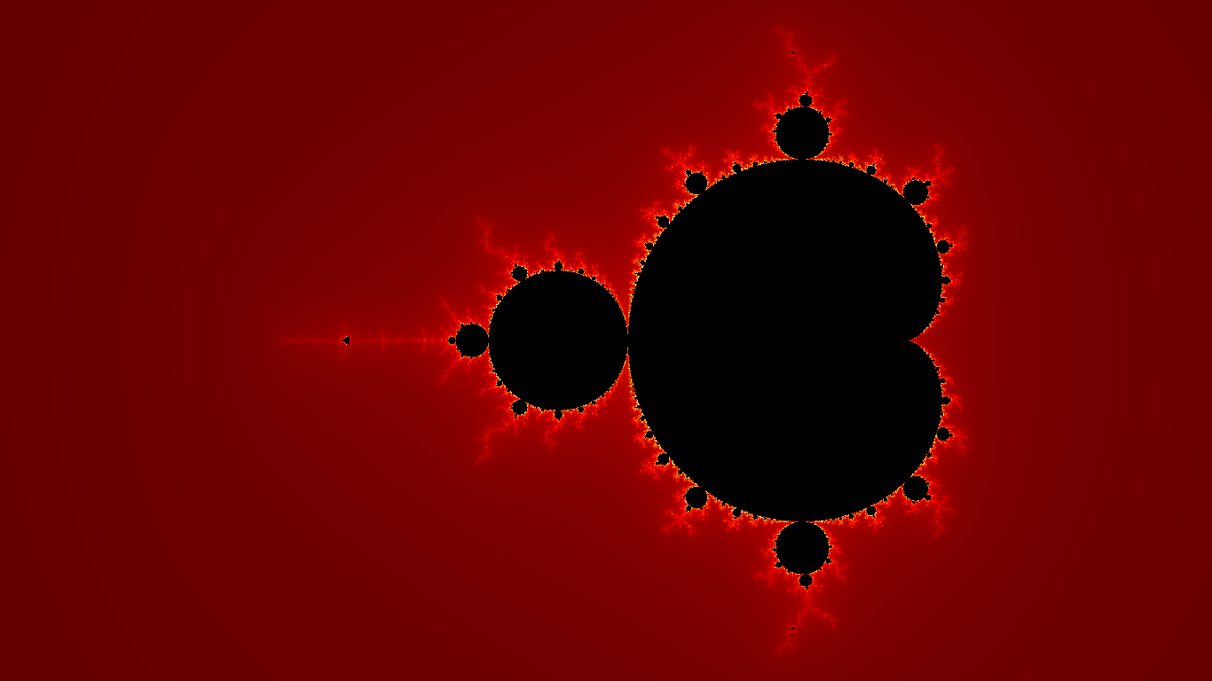 1366x768 Mandelbrot Wallpaper
